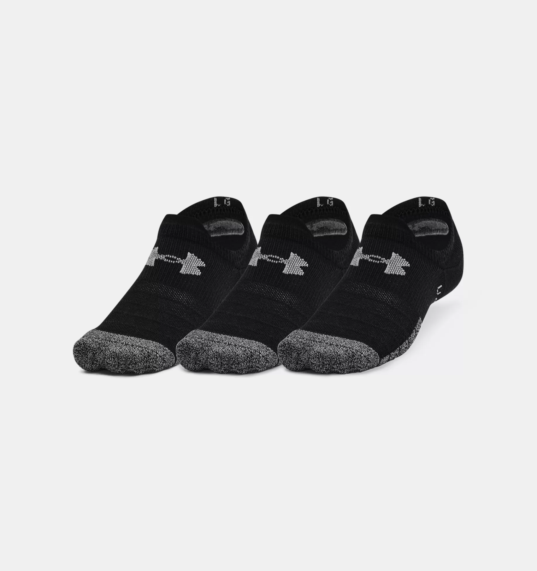 Femmes Under Armour Chaussettes<3Paires De Socquettes Heatgear® Unisexes