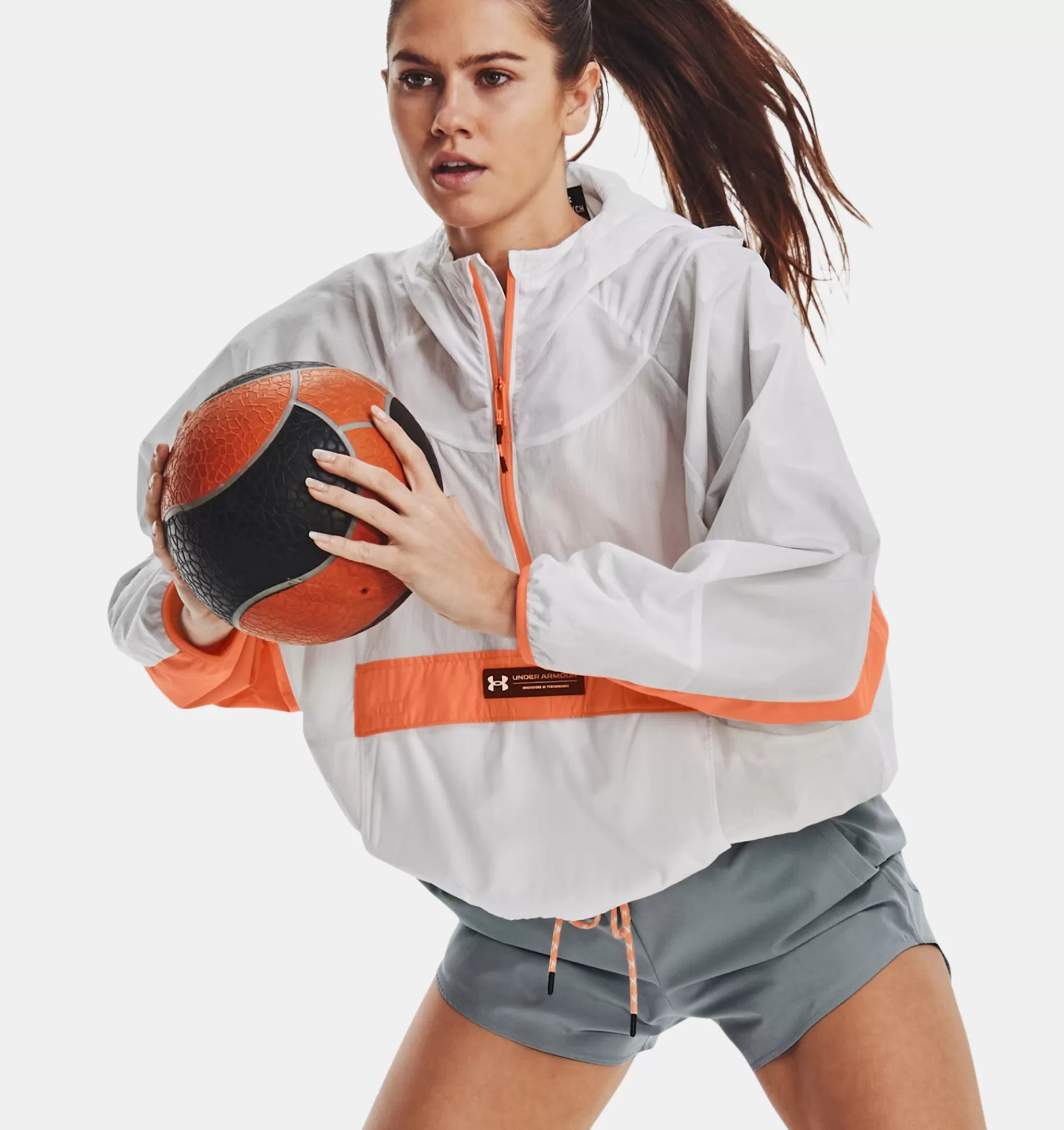 Femmes Under Armour Vêtements D'Exterieur<Anorak Uarush™ Woven Pour Femme