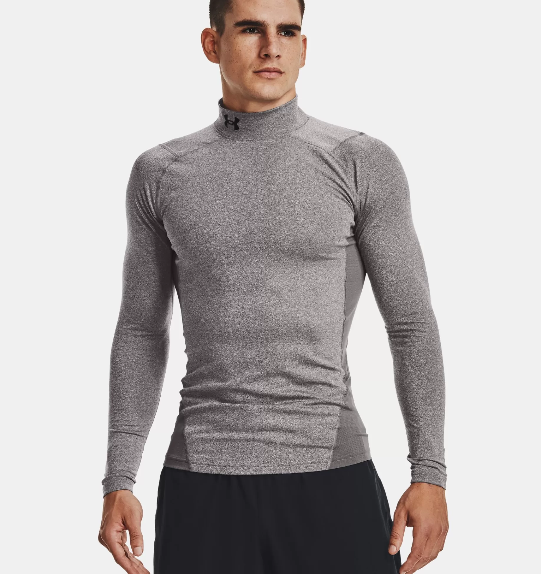 Hommes Under Armour Hauts<Baselayer A Col Montant De Compression Coldgear® Pour Homme