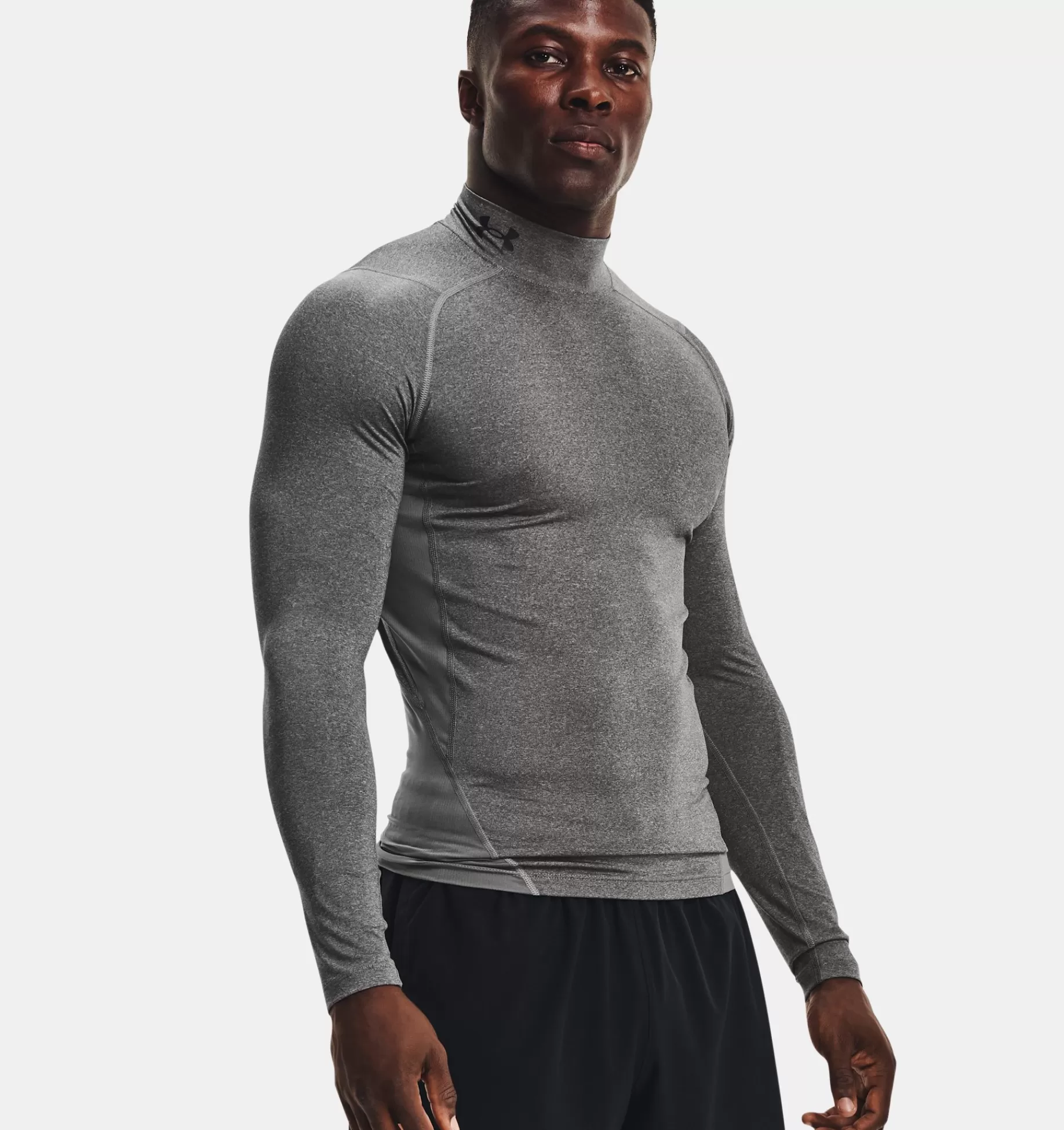 Hommes Under Armour Hauts<Baselayer A Col Montant Et Manches Longues Heatgear® Pour Homme