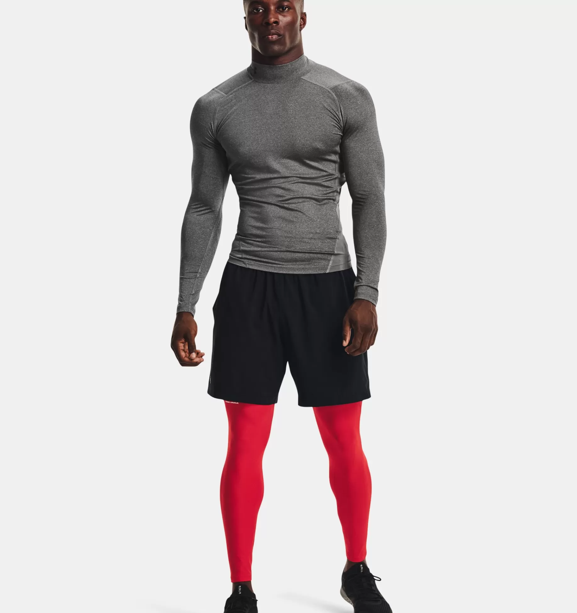 Hommes Under Armour Hauts<Baselayer A Col Montant Et Manches Longues Heatgear® Pour Homme