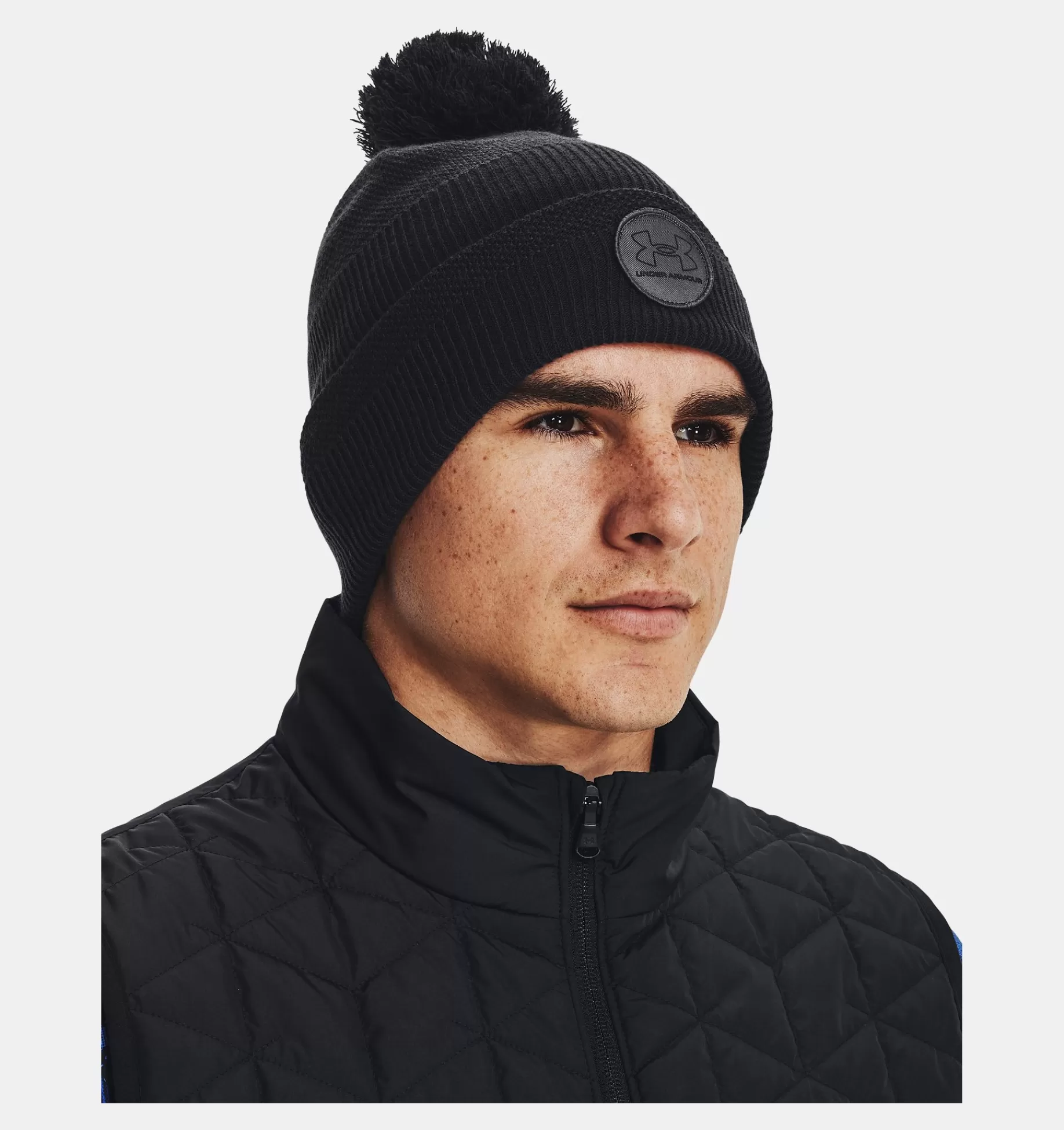 Hommes Under Armour Chapeaux<Bonnet A Pompon Coldgear® Infrared Driver Pour Homme