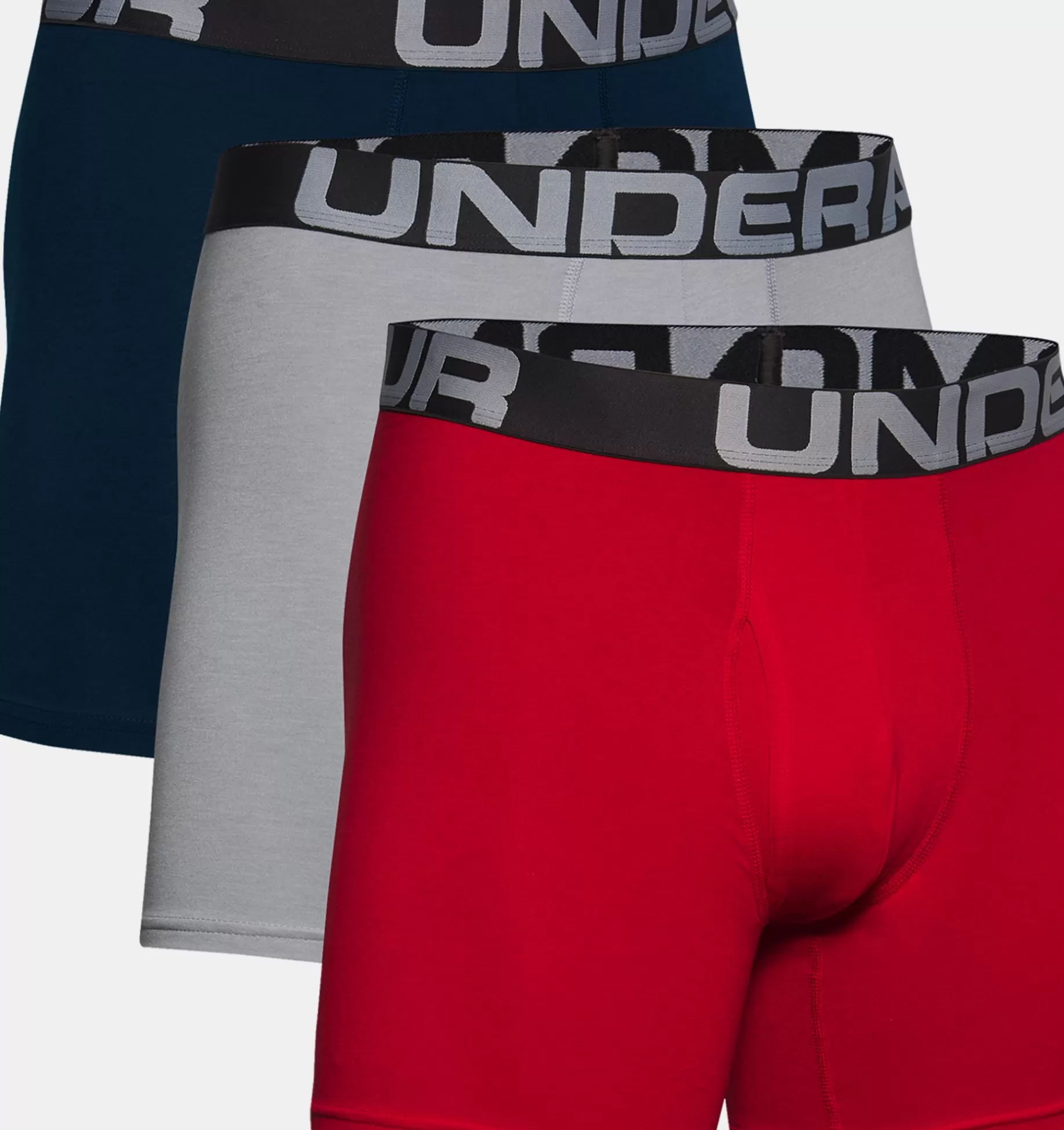 Hommes Under Armour Sous-vêtements<Boxer Charged Cotton® 8Cm Boxerjock® Pour Homme – Lot De 6