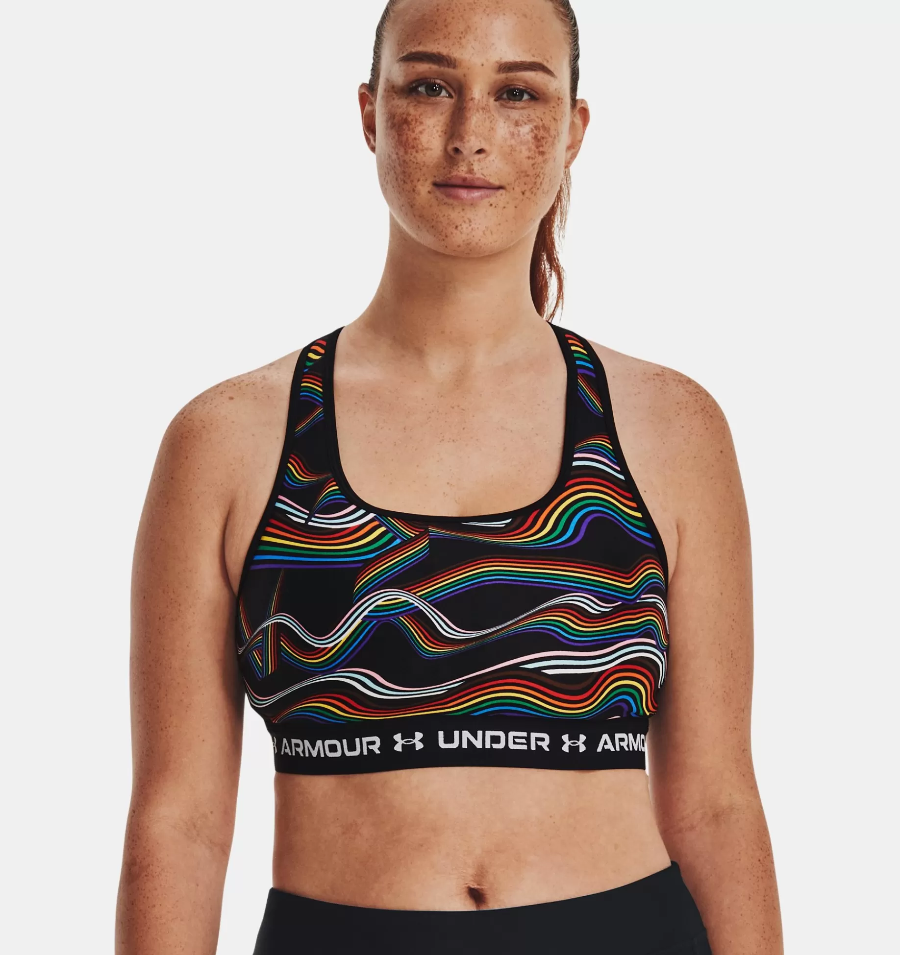 Femmes Under Armour Soutiens-Gorge De Sport<Brassiere De Sport A Bretelles Croisees Et Maintien Modere Armour® Pride Pour Femme