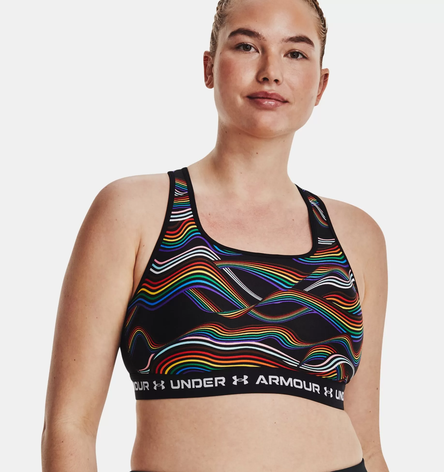 Femmes Under Armour Soutiens-Gorge De Sport<Brassiere De Sport A Bretelles Croisees Et Maintien Modere Armour® Pride Pour Femme