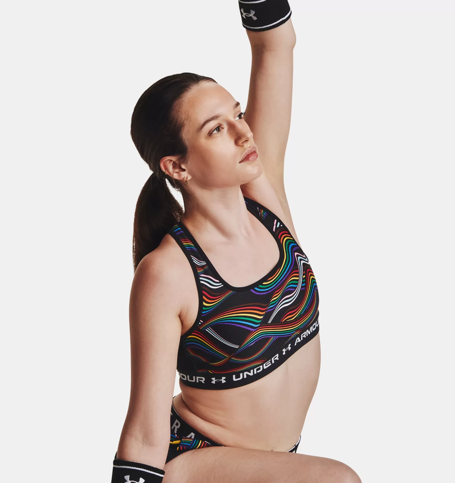 Femmes Under Armour Soutiens-Gorge De Sport<Brassiere De Sport A Bretelles Croisees Et Maintien Modere Armour® Pride Pour Femme