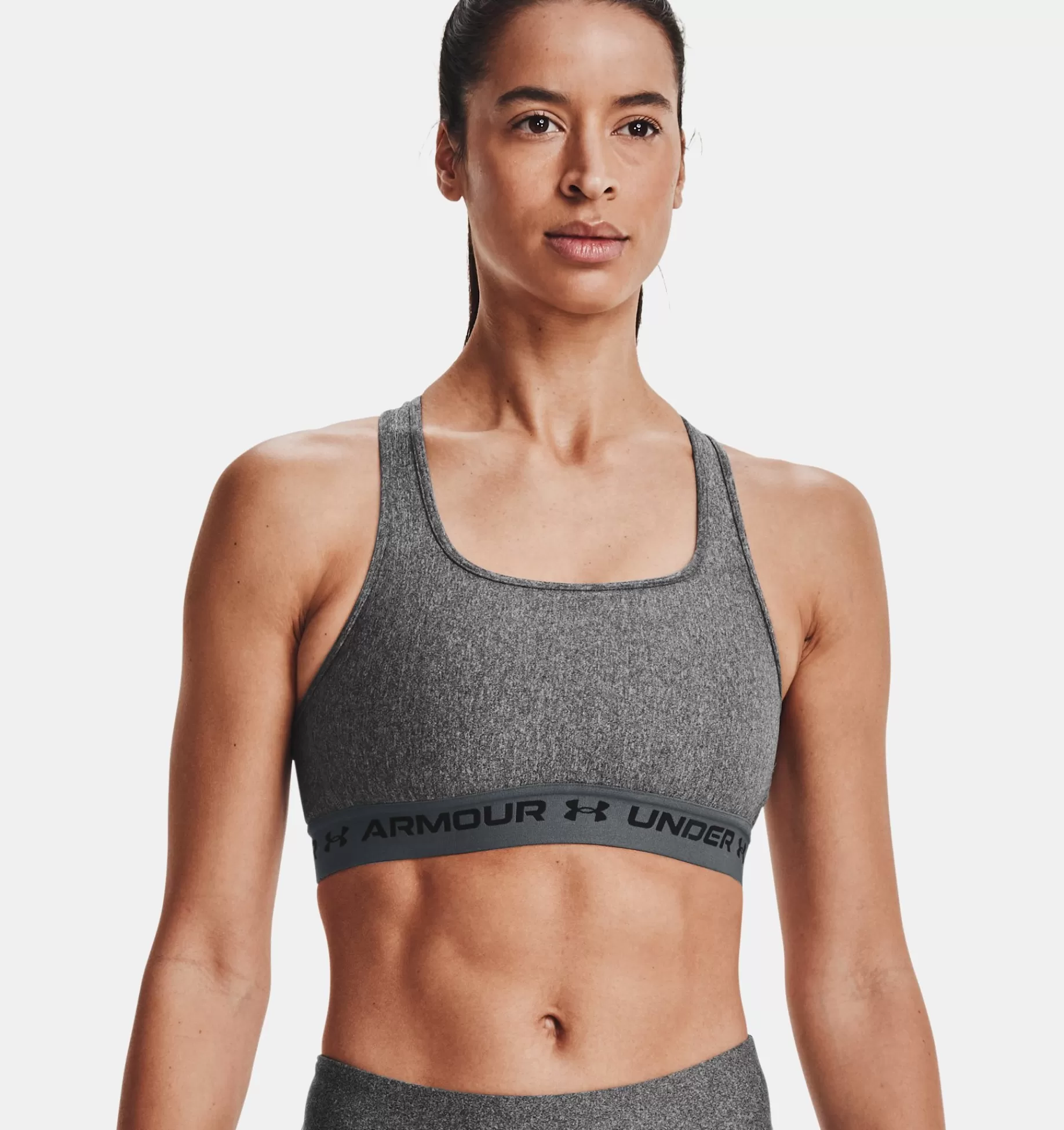 Femmes Under Armour Soutiens-Gorge De Sport<Brassiere De Sport A Dos Croise Et Maintien Modere Armour® Heather Pour Femme