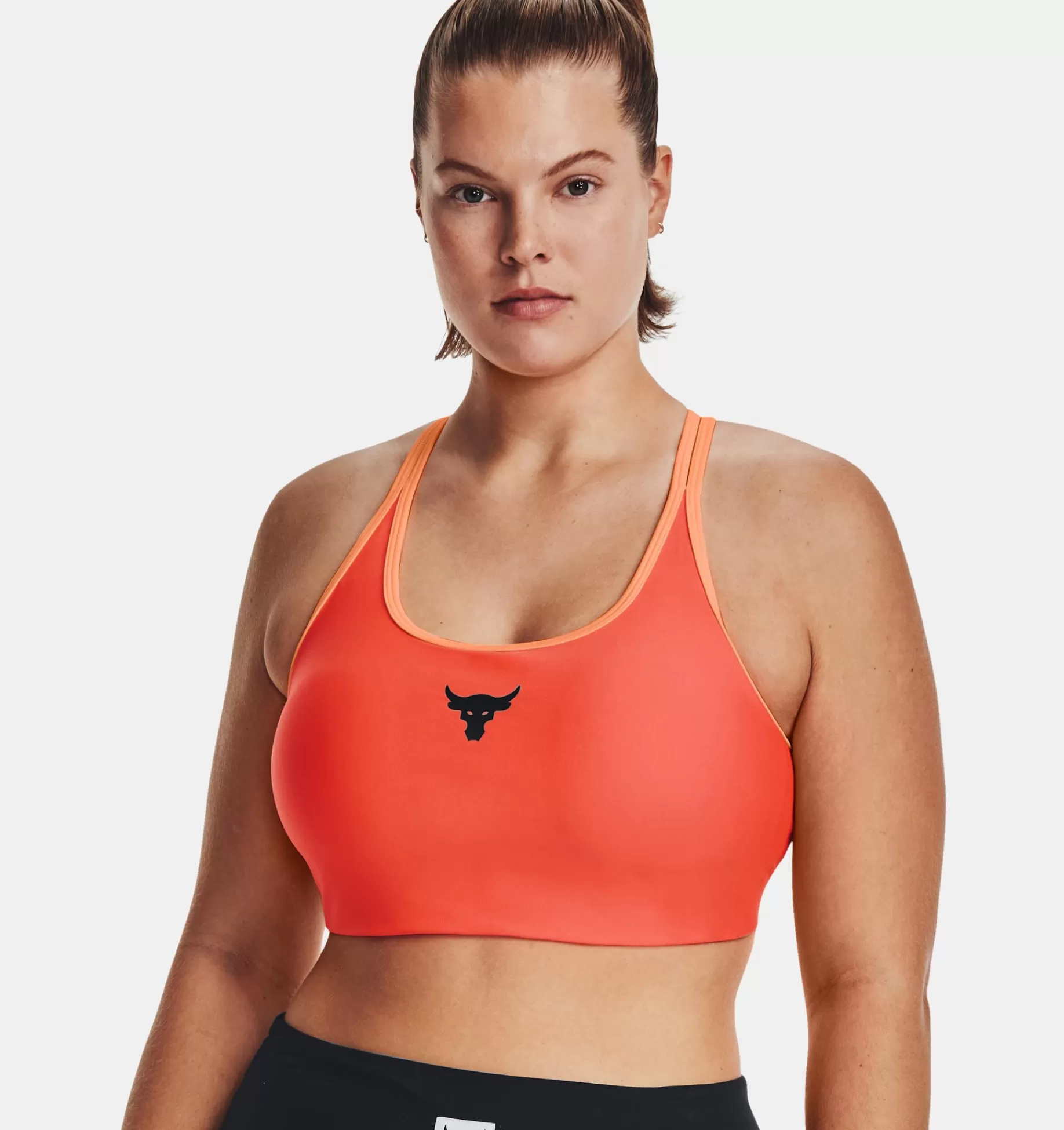 Femmes Under Armour Soutiens-Gorge De Sport<Brassiere De Sport A Dos Croise Project Rock Family Pour Femme
