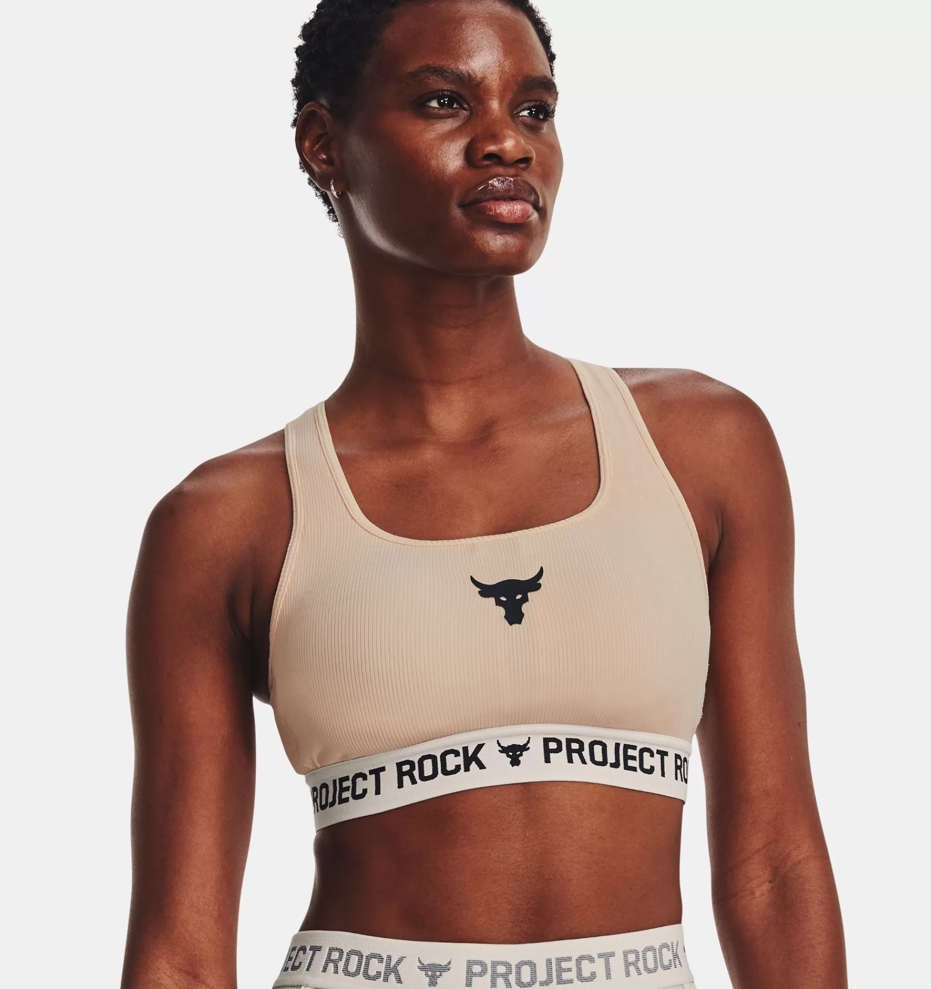 Femmes Under Armour Soutiens-Gorge De Sport<Brassiere De Sport A Dos Croise Project Rock Training Ground Pour Femme