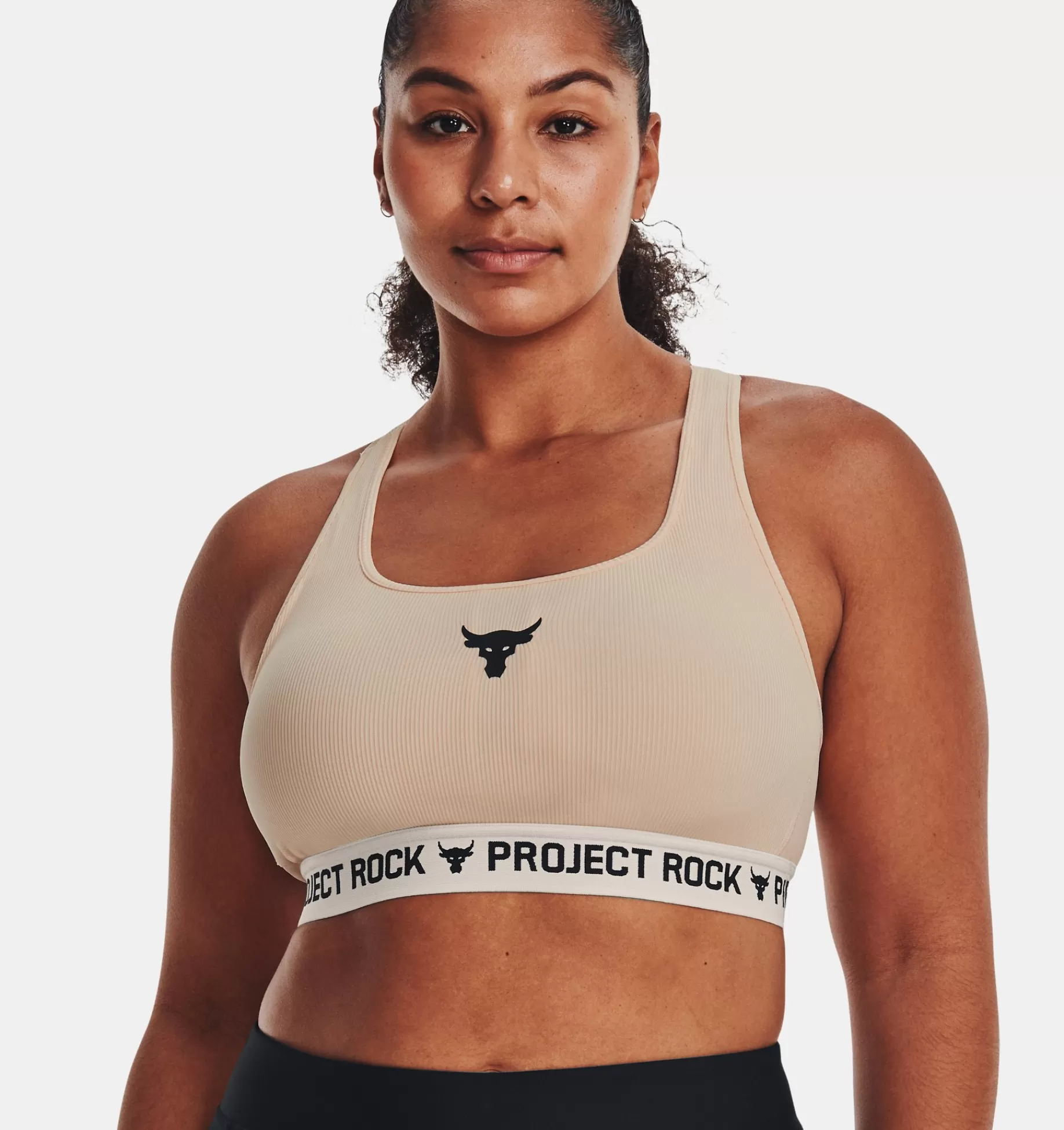 Femmes Under Armour Soutiens-Gorge De Sport<Brassiere De Sport A Dos Croise Project Rock Training Ground Pour Femme