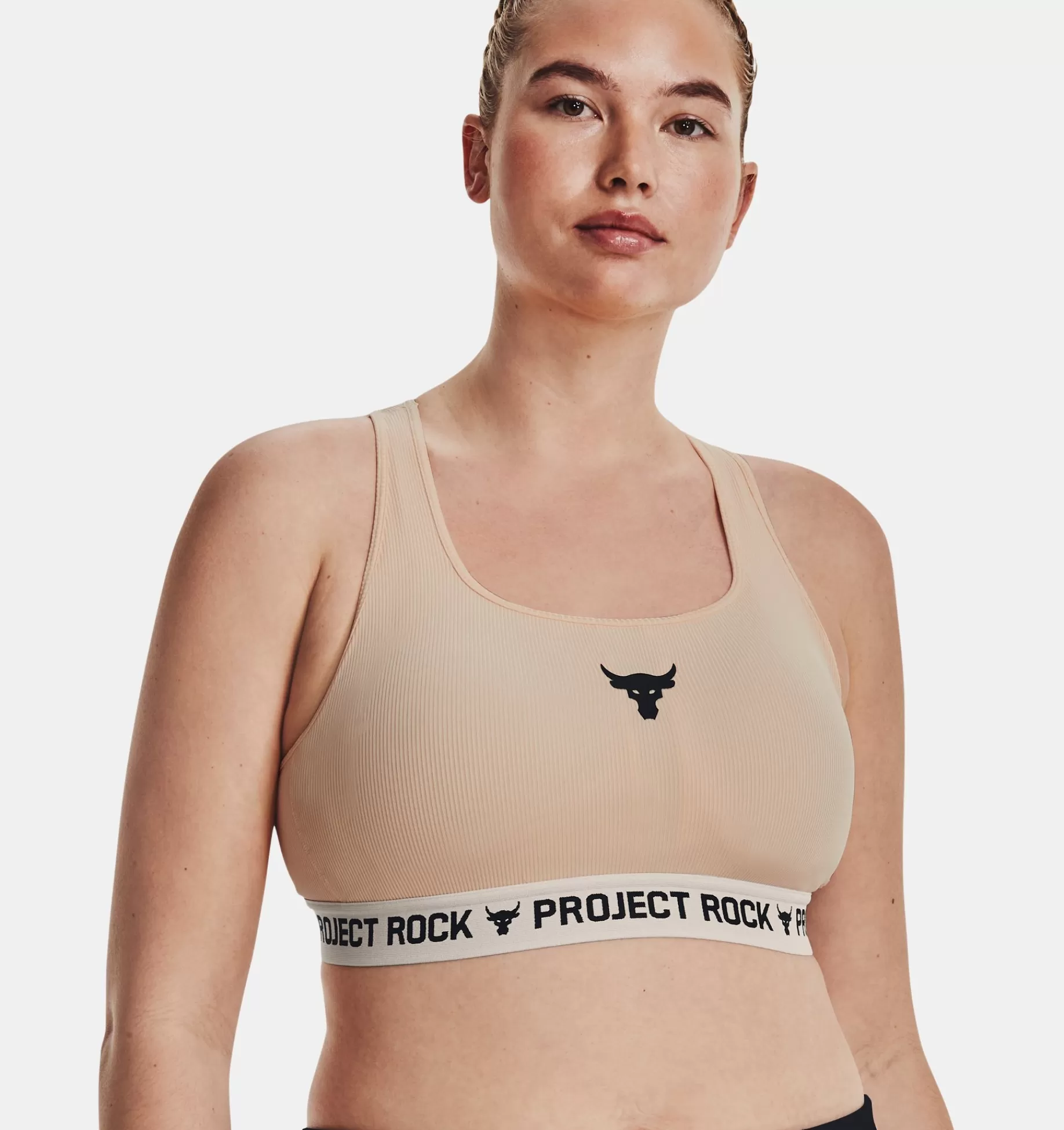 Femmes Under Armour Soutiens-Gorge De Sport<Brassiere De Sport A Dos Croise Project Rock Training Ground Pour Femme