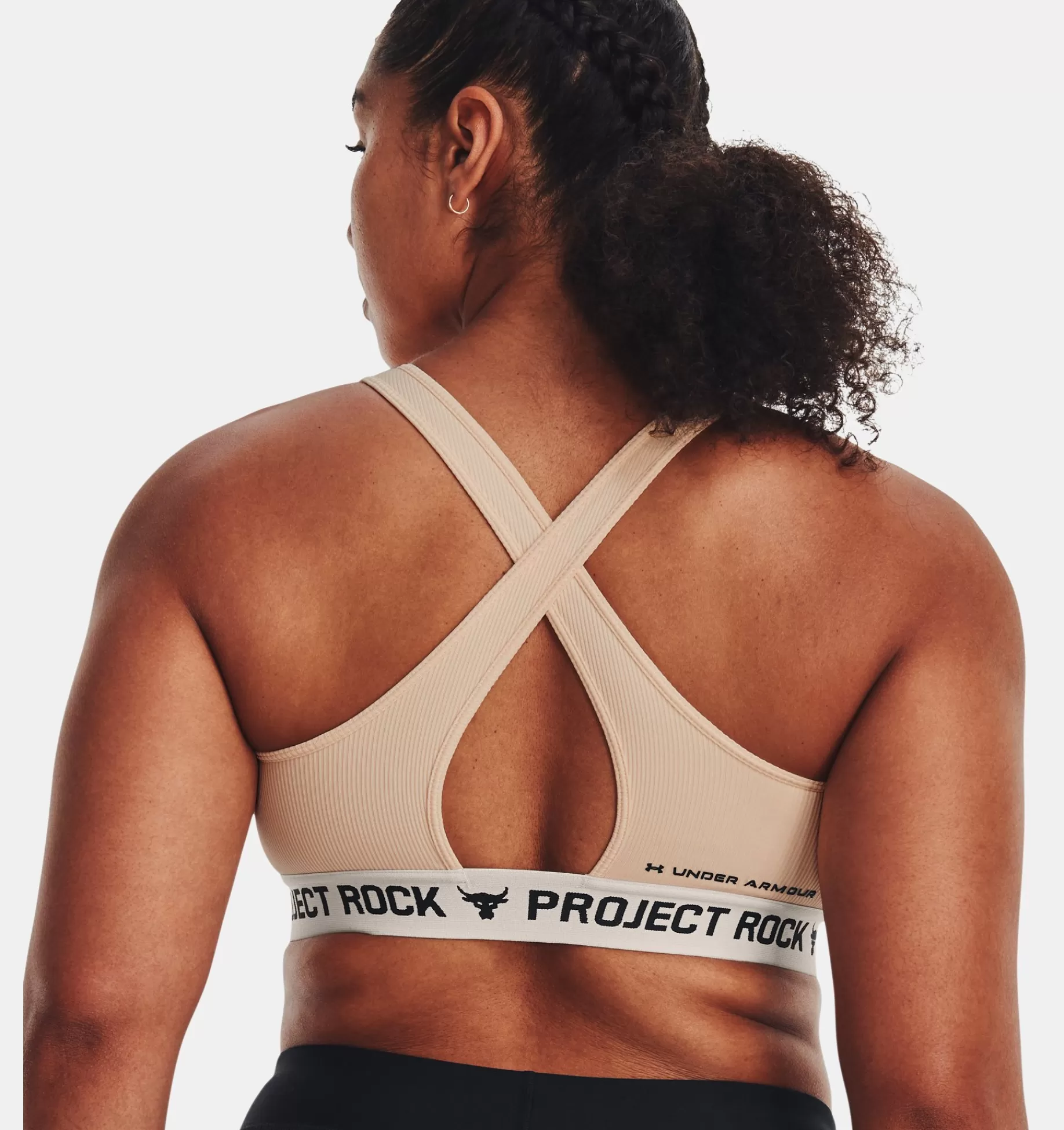Femmes Under Armour Soutiens-Gorge De Sport<Brassiere De Sport A Dos Croise Project Rock Training Ground Pour Femme