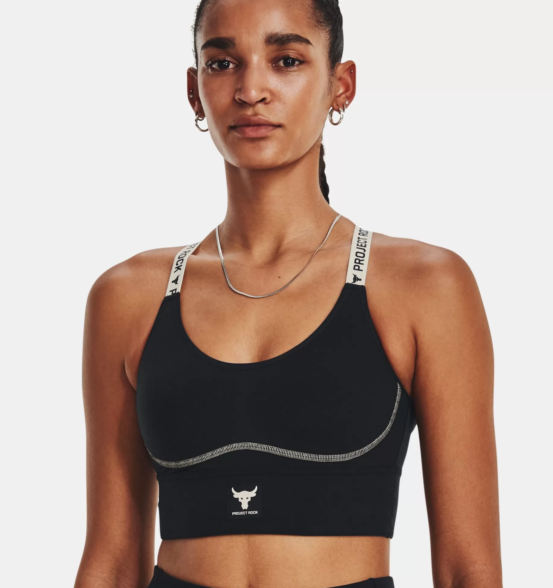 Femmes Under Armour Soutiens-Gorge De Sport<Brassiere De Sport A Maintien Modere Project Rock Infinity Pour Femme