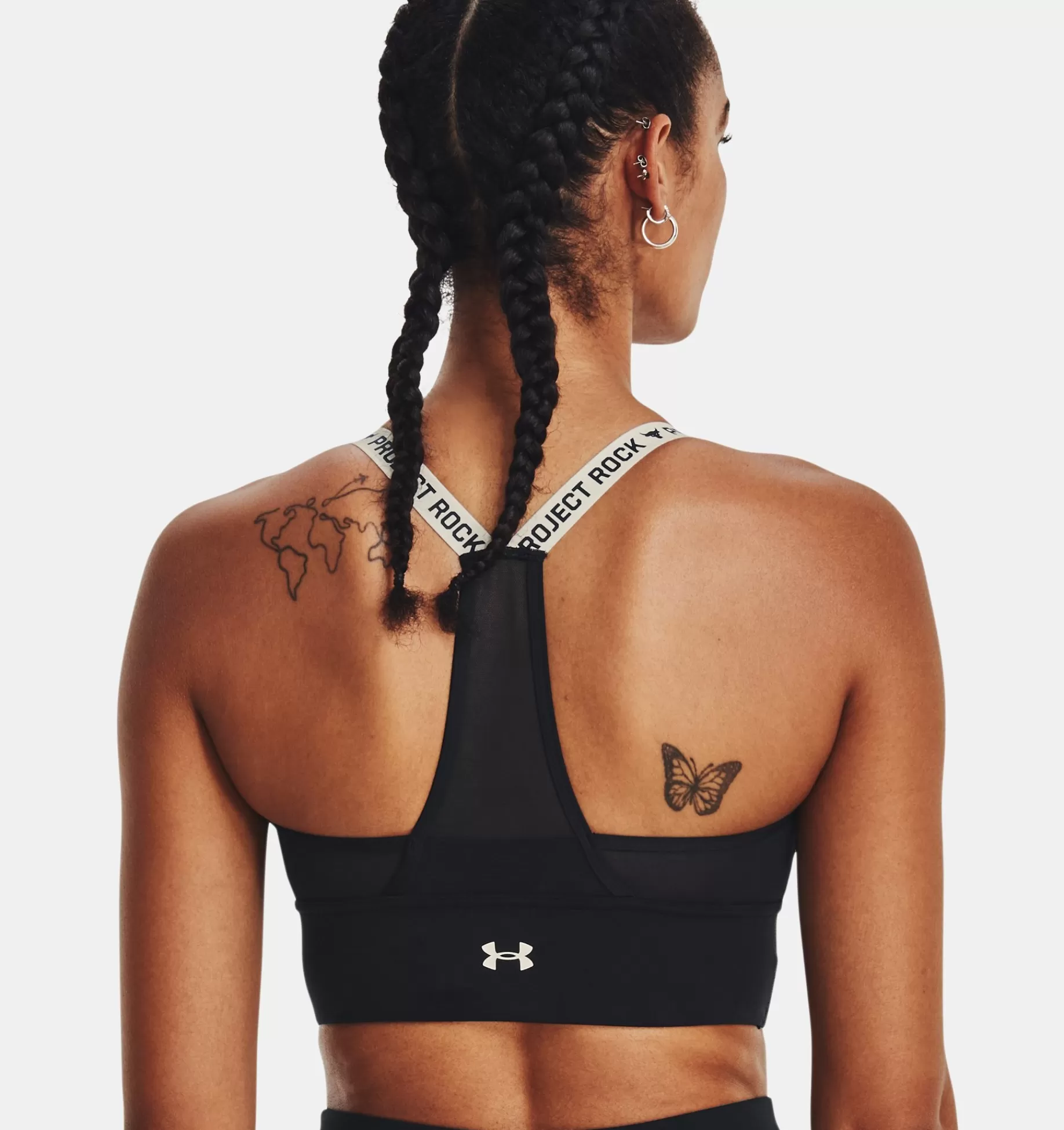 Femmes Under Armour Soutiens-Gorge De Sport<Brassiere De Sport A Maintien Modere Project Rock Infinity Pour Femme