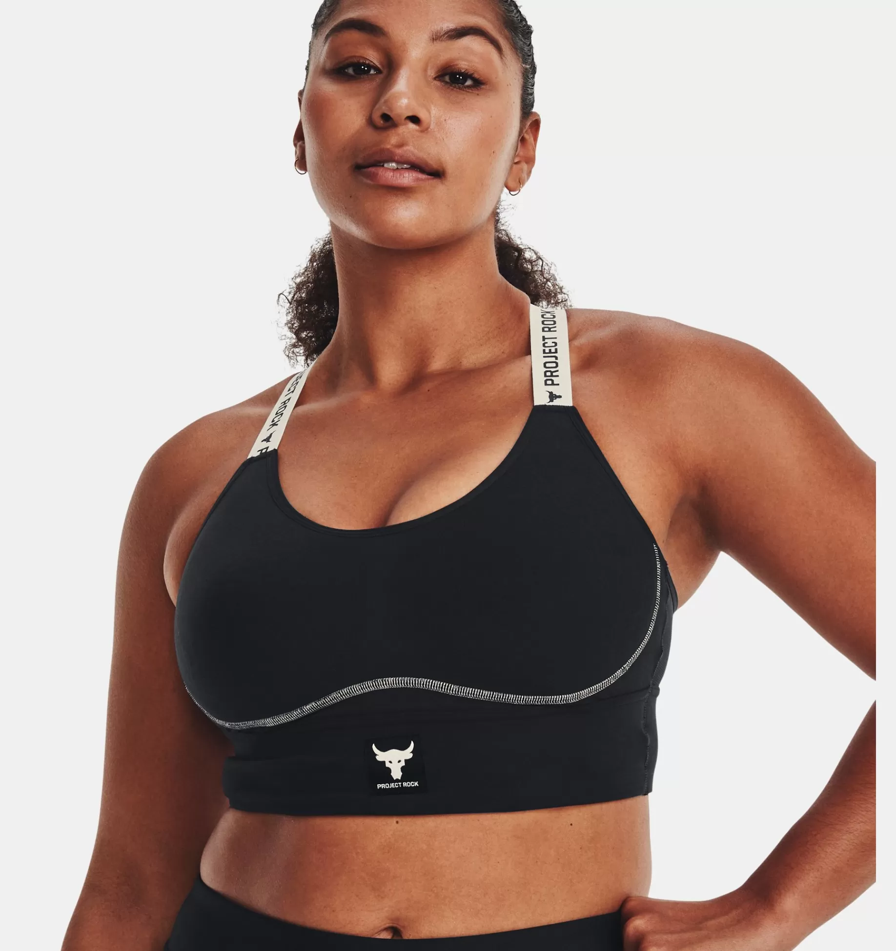 Femmes Under Armour Soutiens-Gorge De Sport<Brassiere De Sport A Maintien Modere Project Rock Infinity Pour Femme