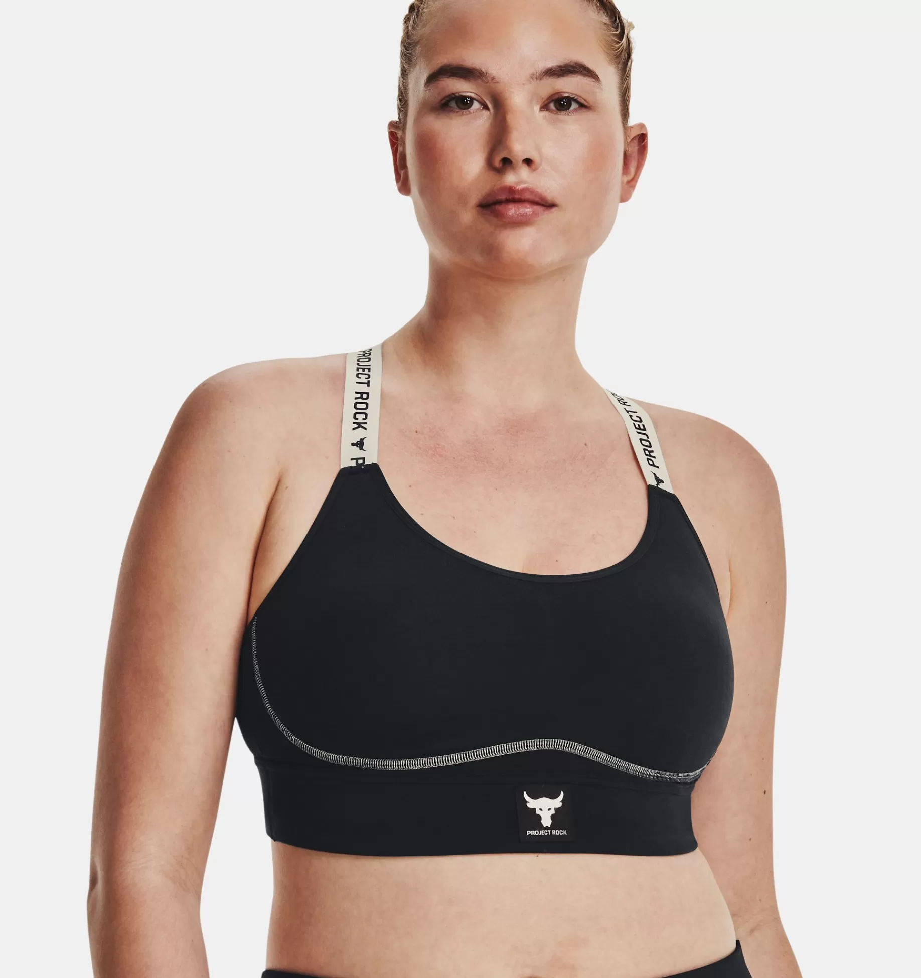 Femmes Under Armour Soutiens-Gorge De Sport<Brassiere De Sport A Maintien Modere Project Rock Infinity Pour Femme