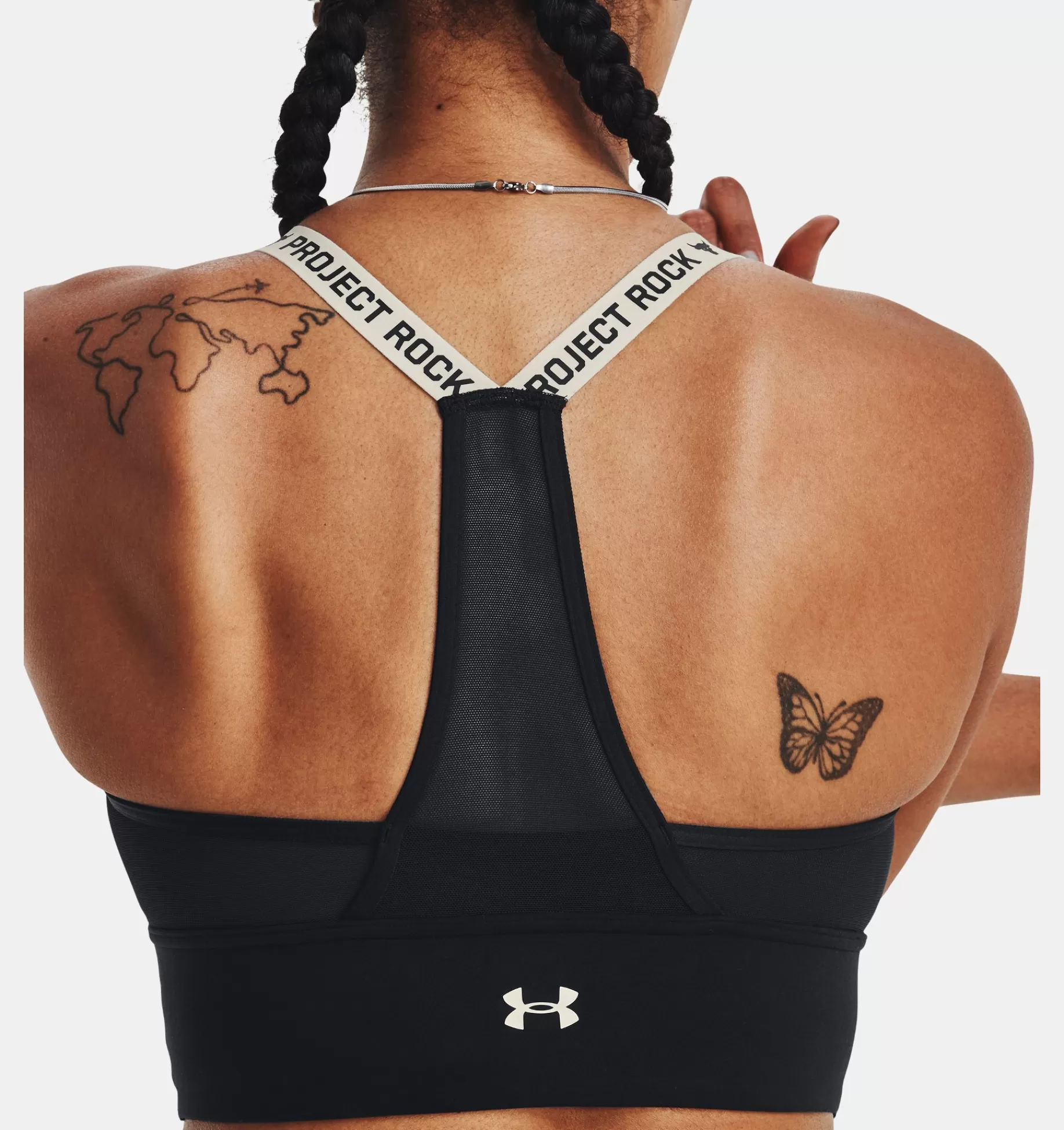 Femmes Under Armour Soutiens-Gorge De Sport<Brassiere De Sport A Maintien Modere Project Rock Infinity Pour Femme