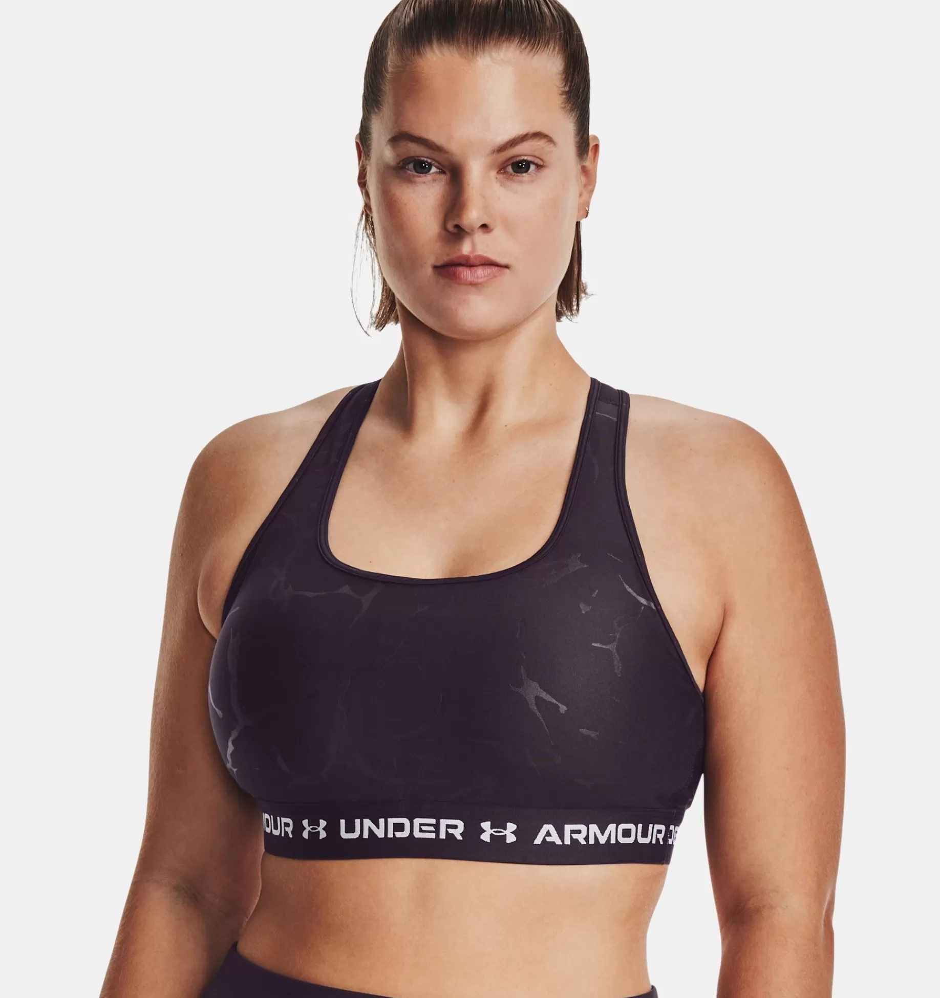Femmes Under Armour Soutiens-Gorge De Sport<Brassiere De Sport Armour® Mid Crossback Emboss Pour Femme