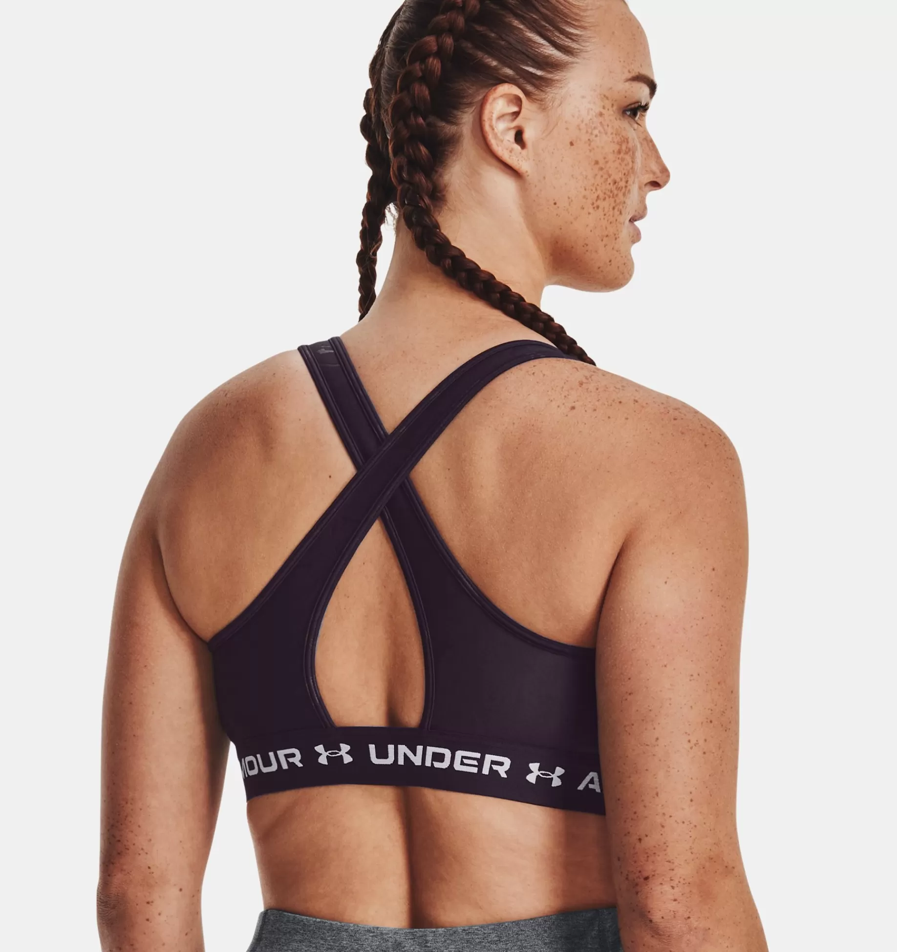 Femmes Under Armour Soutiens-Gorge De Sport<Brassiere De Sport Armour® Mid Crossback Emboss Pour Femme