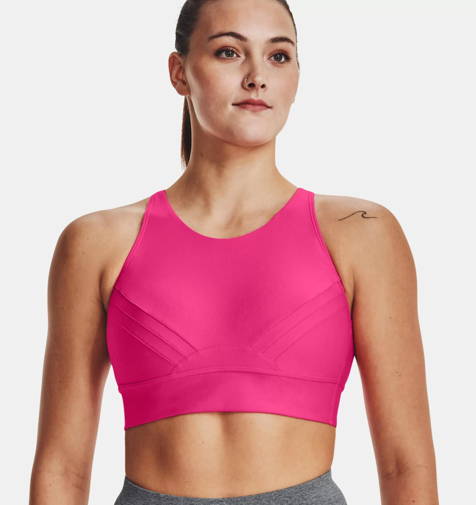 Femmes Under Armour Soutiens-Gorge De Sport<Brassiere De Sport Ua Infinity Mid Pintuck Pour Femme