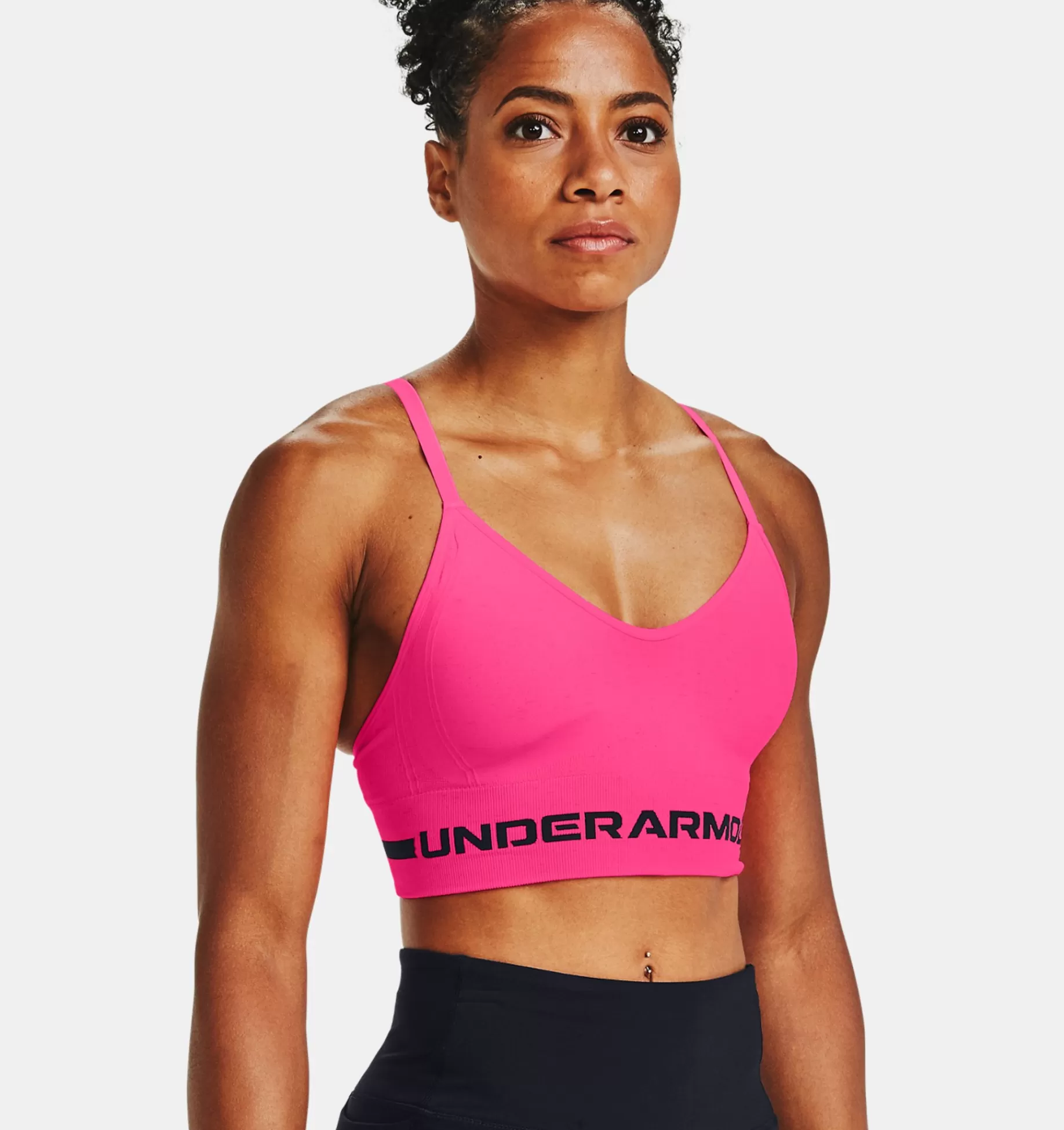 Femmes Under Armour Soutiens-Gorge De Sport<Brassiere De Sport Ua Seamless Low Long Heather Pour Femme