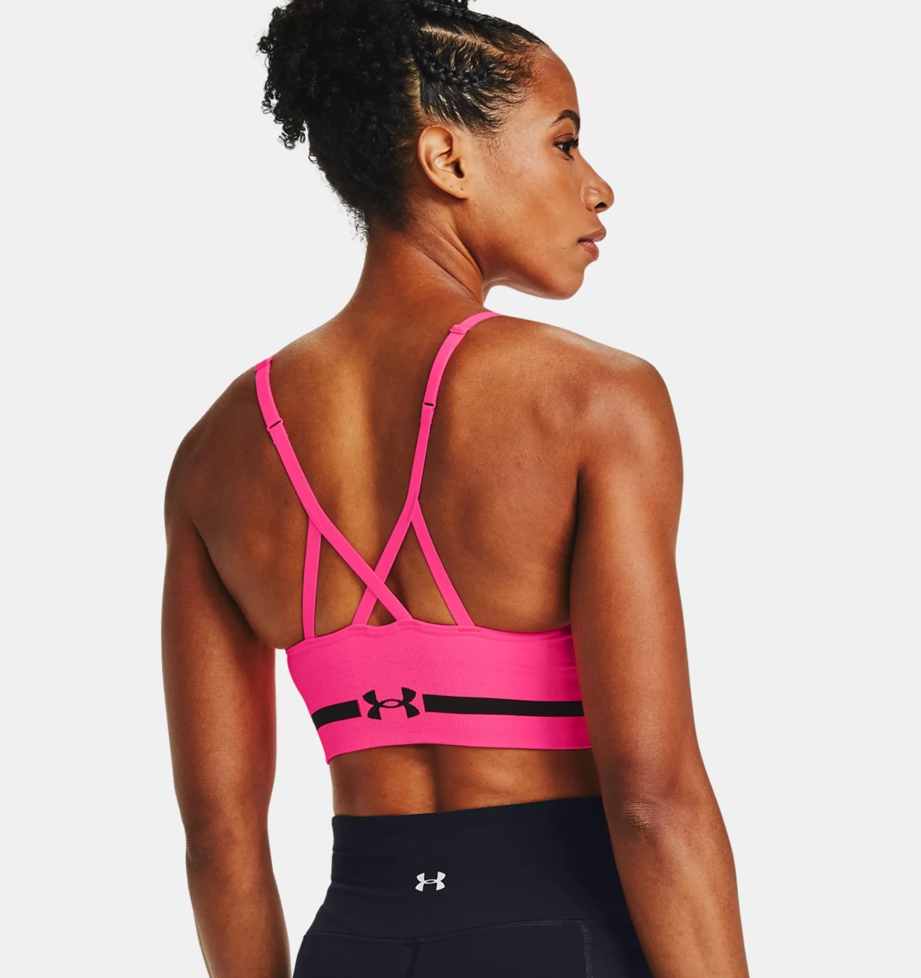 Femmes Under Armour Soutiens-Gorge De Sport<Brassiere De Sport Ua Seamless Low Long Heather Pour Femme