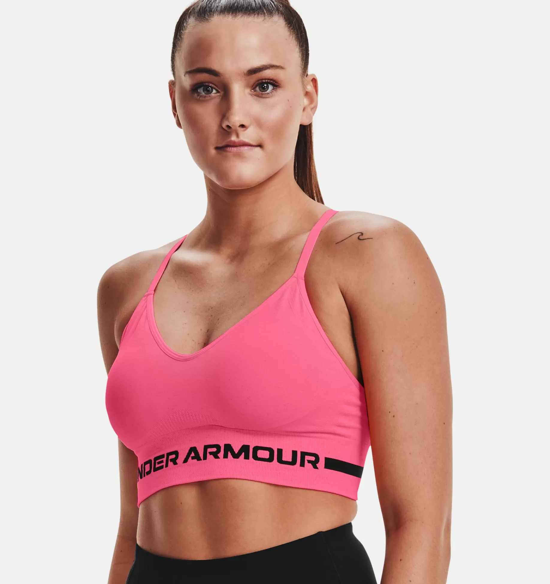 Femmes Under Armour Soutiens-Gorge De Sport<Brassiere De Sport Ua Seamless Low Long Heather Pour Femme