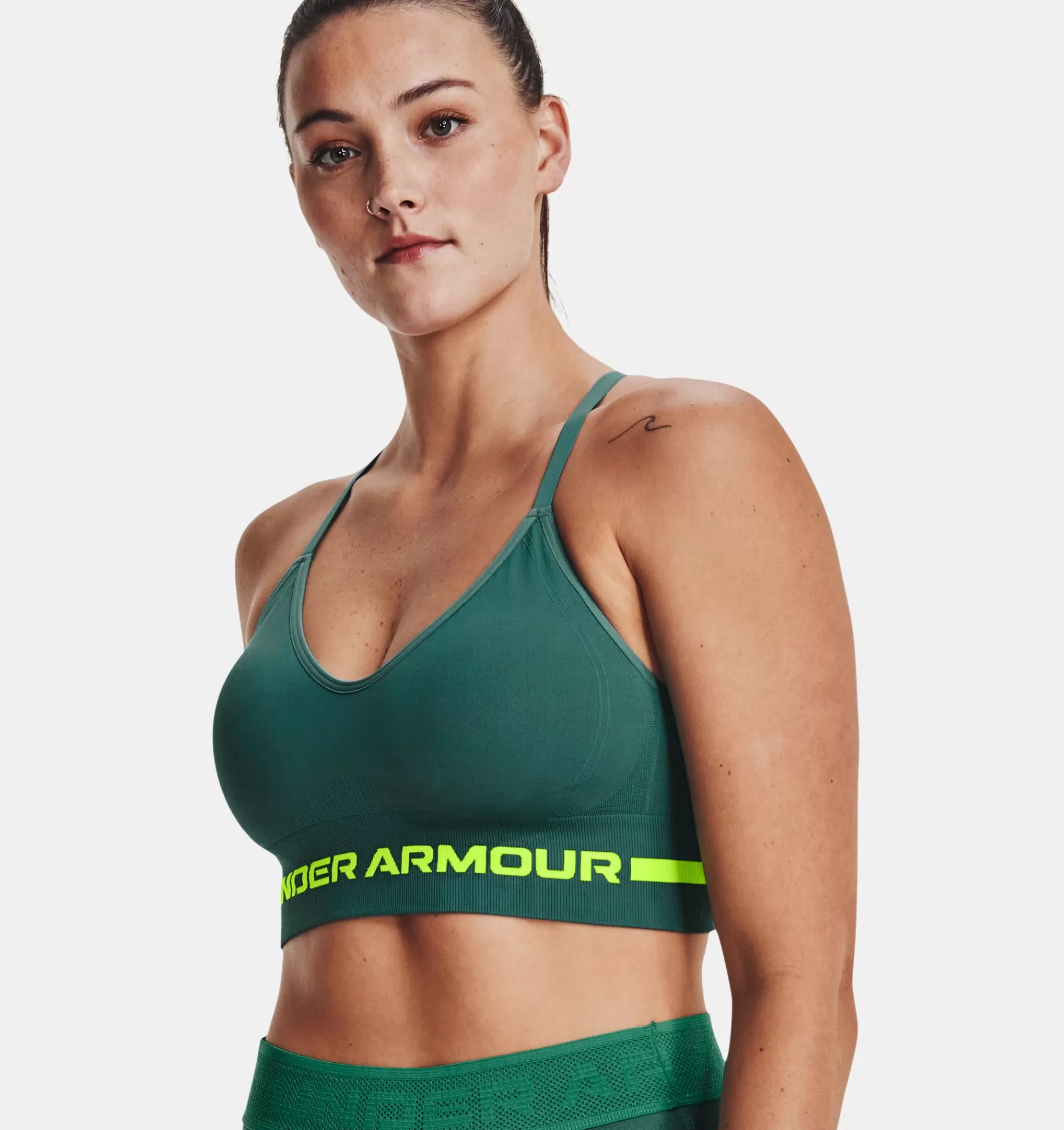 Femmes Under Armour Soutiens-Gorge De Sport<Brassiere De Sport Ua Seamless Low Long Pour Femme