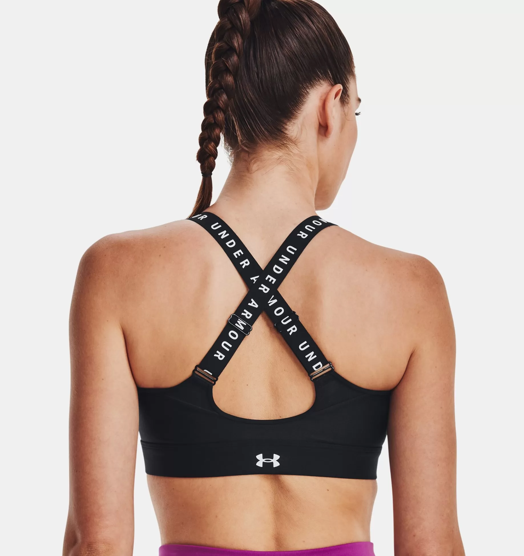 Femmes Under Armour Soutiens-Gorge De Sport<Brassiere De Sport Zippee A Maintien Superieur Uainfinity Pour Femme
