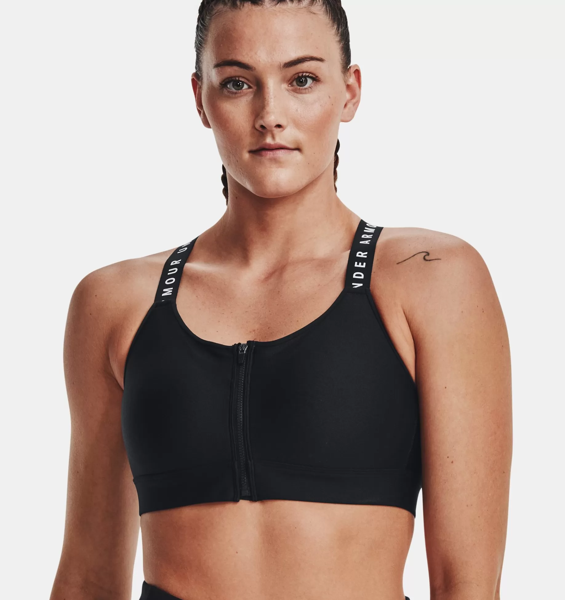 Femmes Under Armour Soutiens-Gorge De Sport<Brassiere De Sport Zippee A Maintien Superieur Uainfinity Pour Femme
