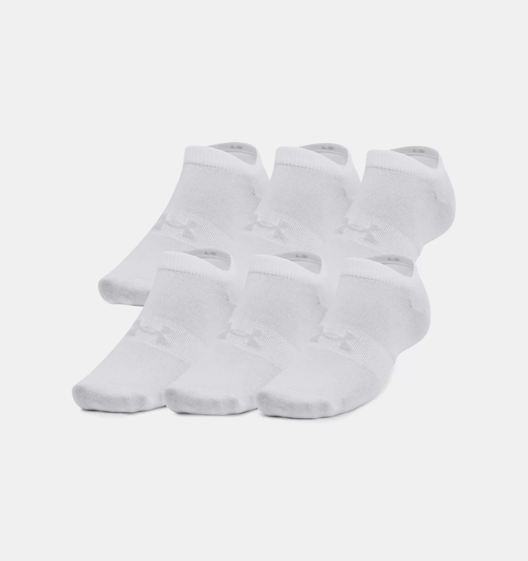 Femmes Under Armour Chaussettes<Chaussettes Invisibles Uaessential Unisexes (Lot De 6 Paires)