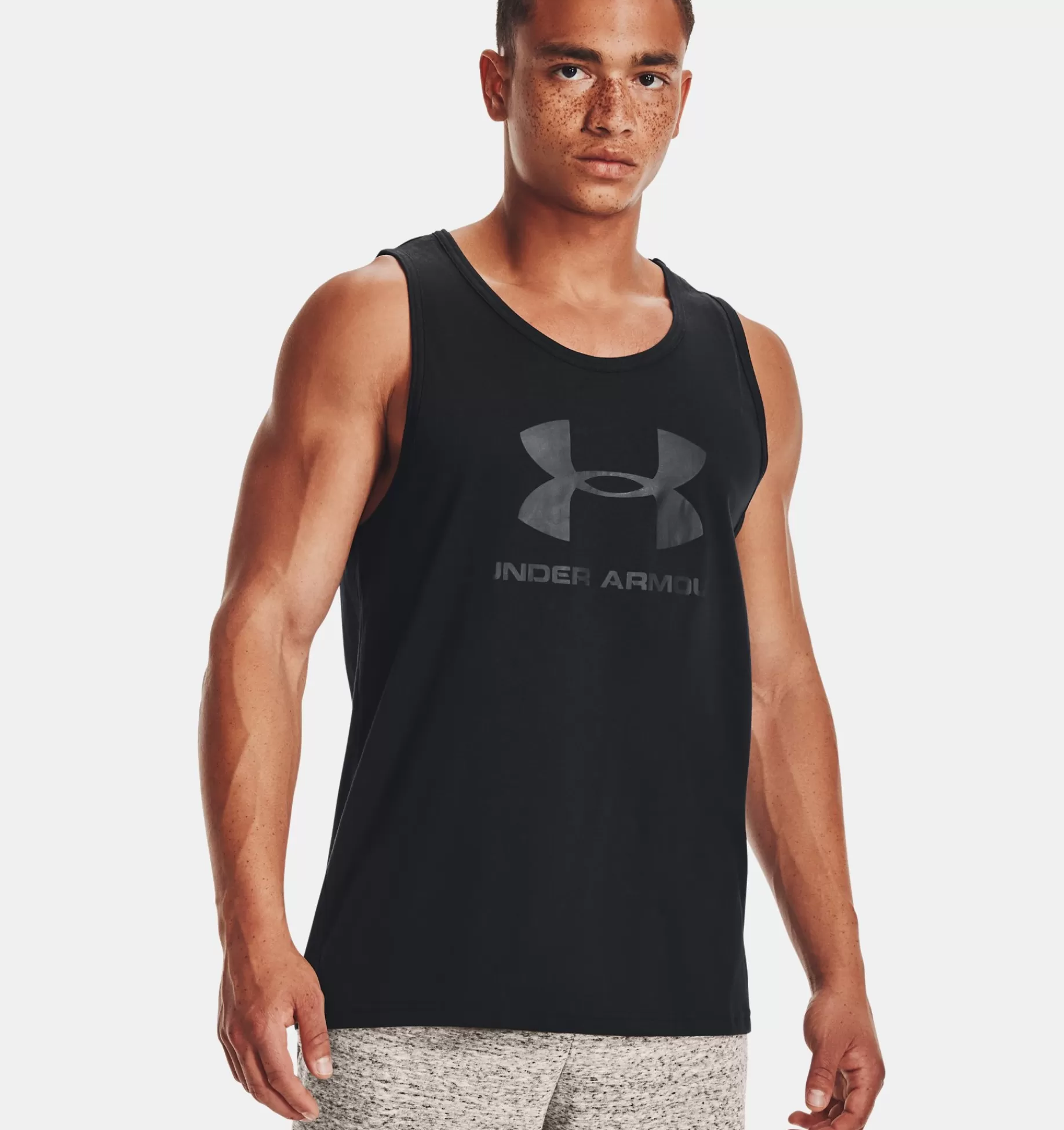 Hommes Under Armour Hauts<Debardeur Ua Sportstyle Logo Pour Homme