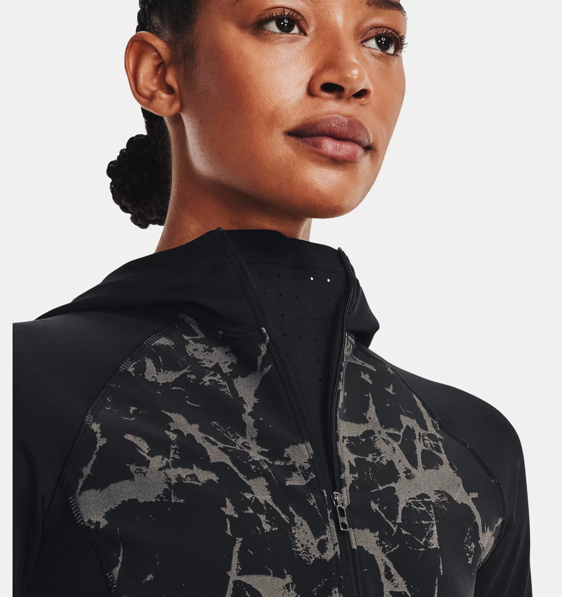 Femmes Under Armour Hauts<Haut A Capuche ½Zip Ua Outrun The Cold Pour Femmes