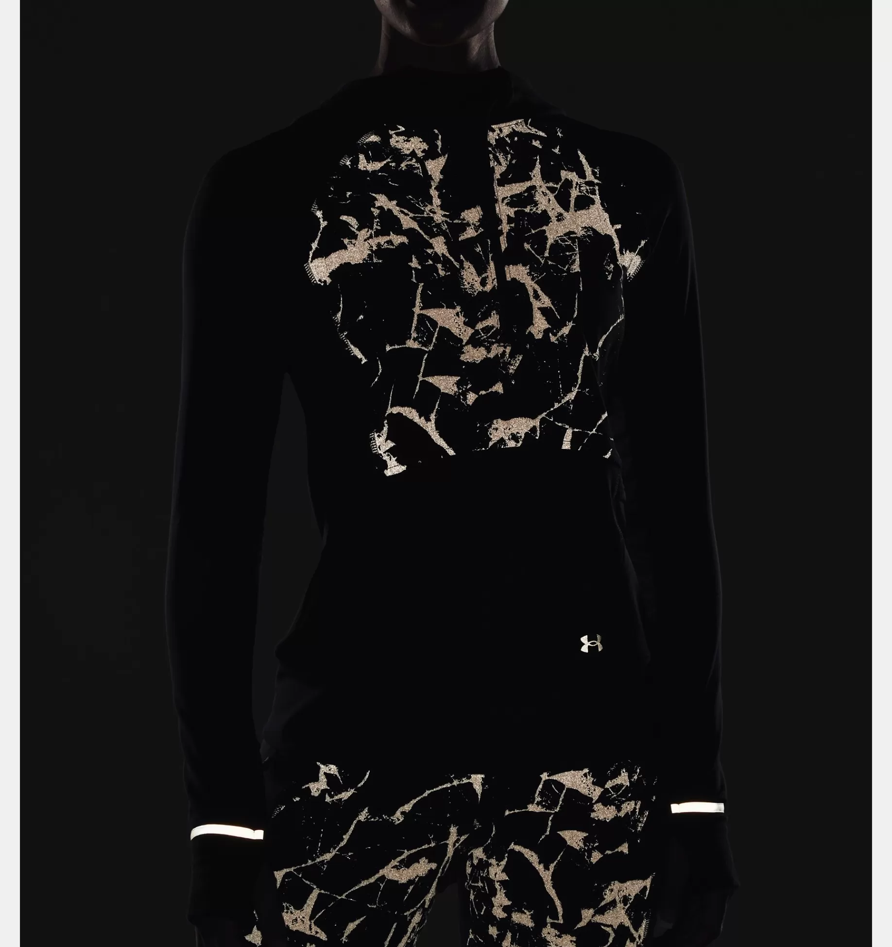 Femmes Under Armour Hauts<Haut A Capuche ½Zip Ua Outrun The Cold Pour Femmes