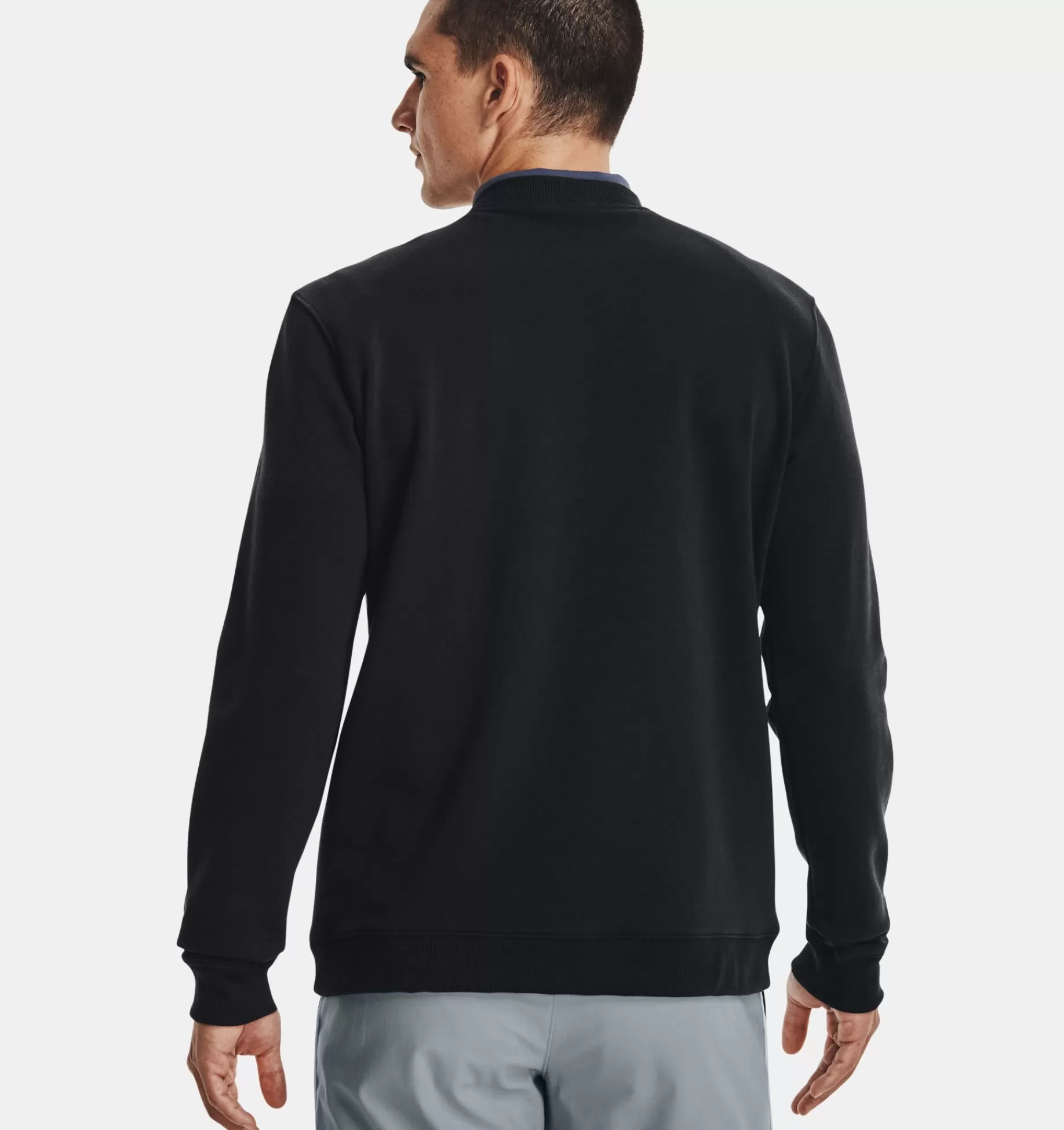 Hommes Under Armour Hauts<Haut A Col Ras Du Cou Et Manches Longues Curry Pour Homme