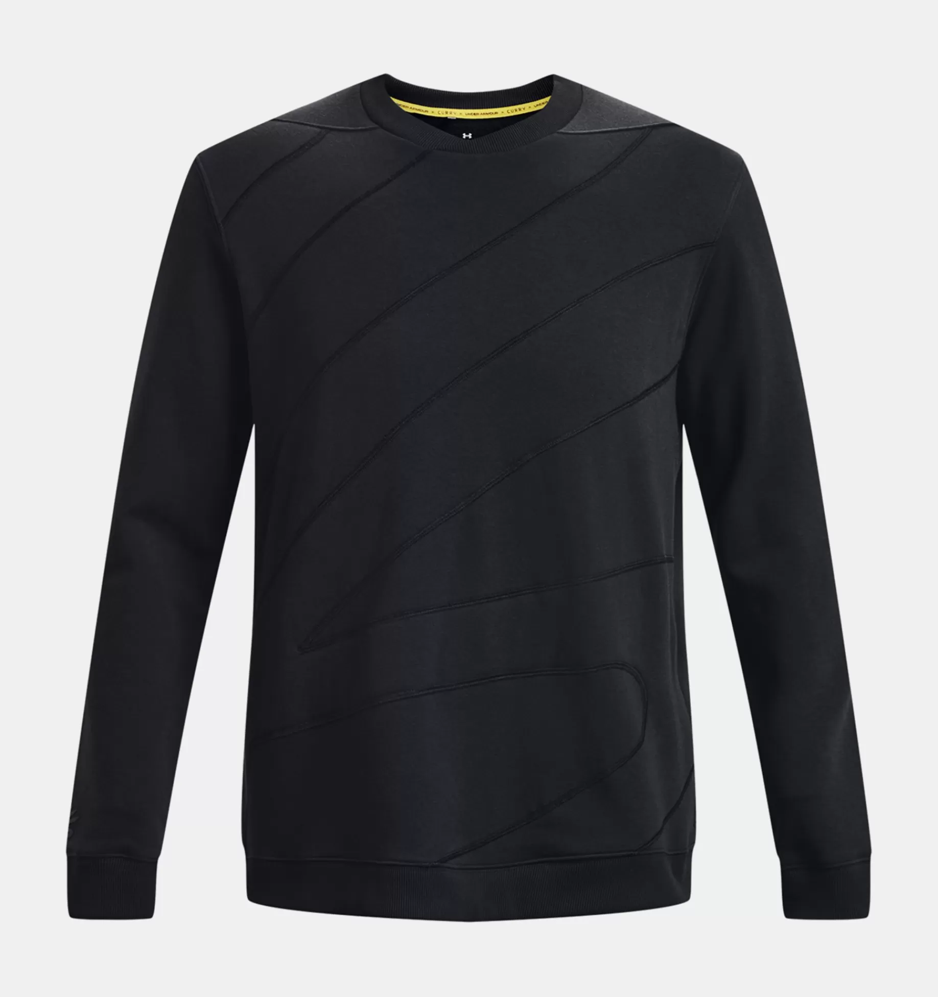 Hommes Under Armour Hauts<Haut A Col Ras Du Cou Et Manches Longues Curry Pour Homme
