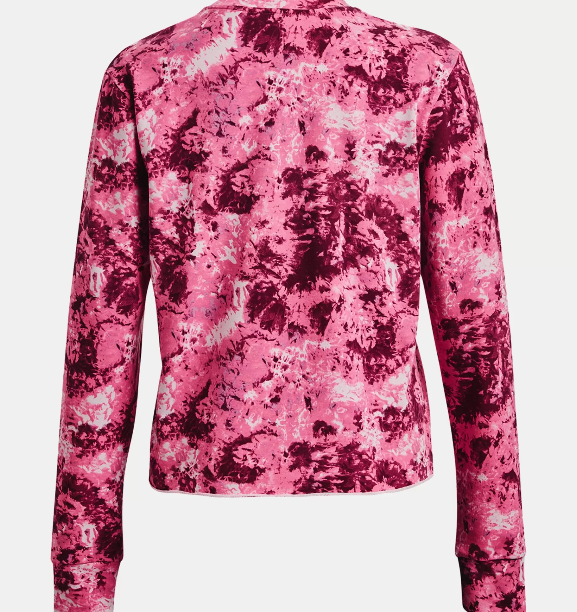 Femmes Under Armour Hauts<Haut A Col Ras Du Cou Imprime Uarival Terry Pour Femmes