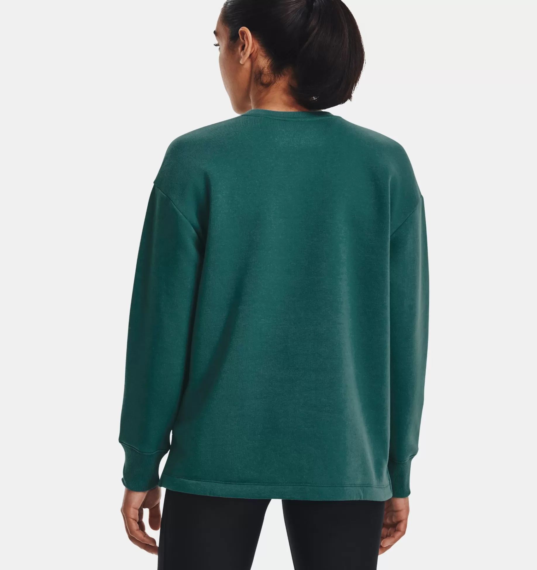 Femmes Under Armour Hauts<Haut A Col Ras Du Cou Oversize Ua Rival Fleece Pour Femme