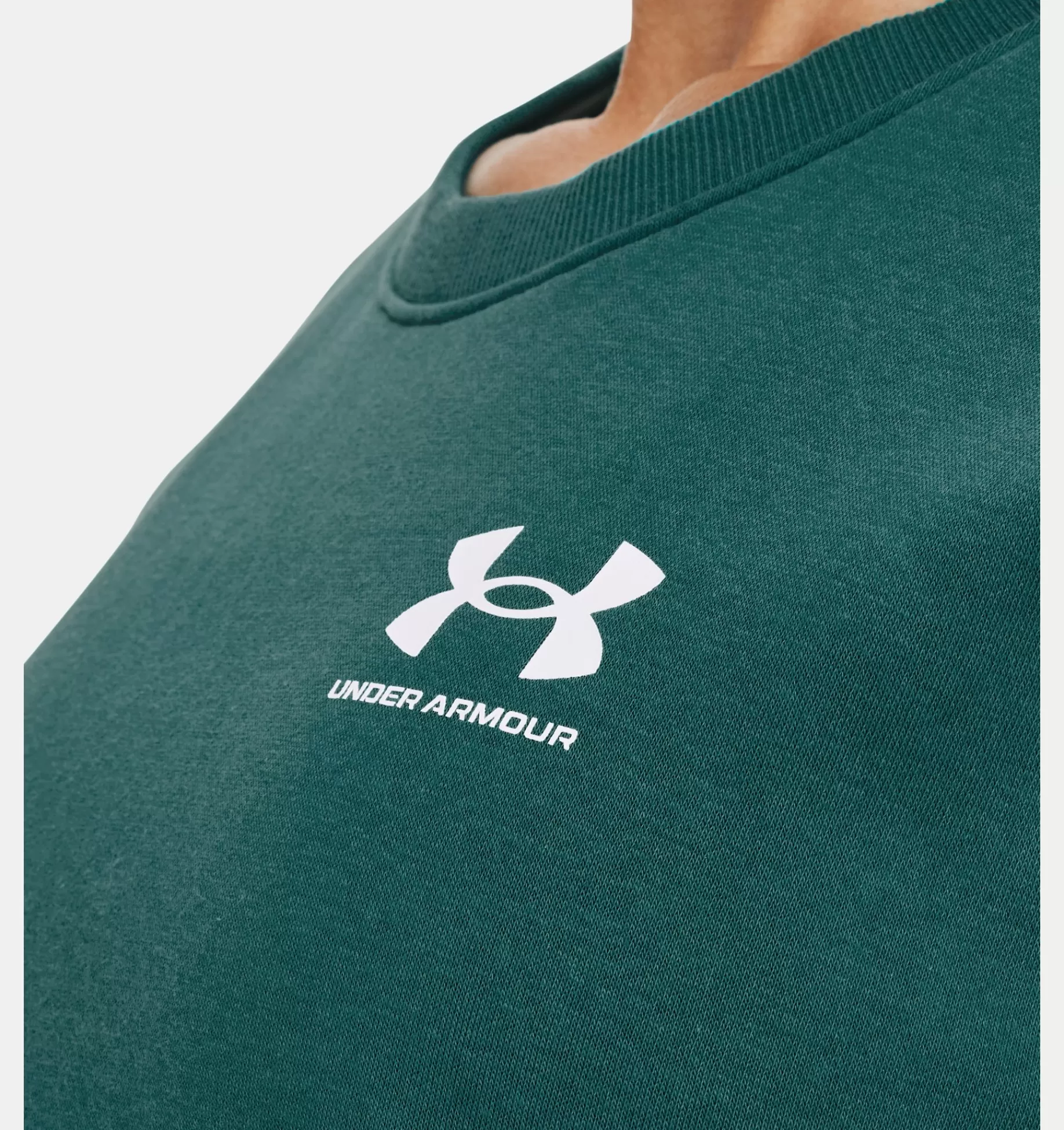 Femmes Under Armour Hauts<Haut A Col Ras Du Cou Oversize Ua Rival Fleece Pour Femme