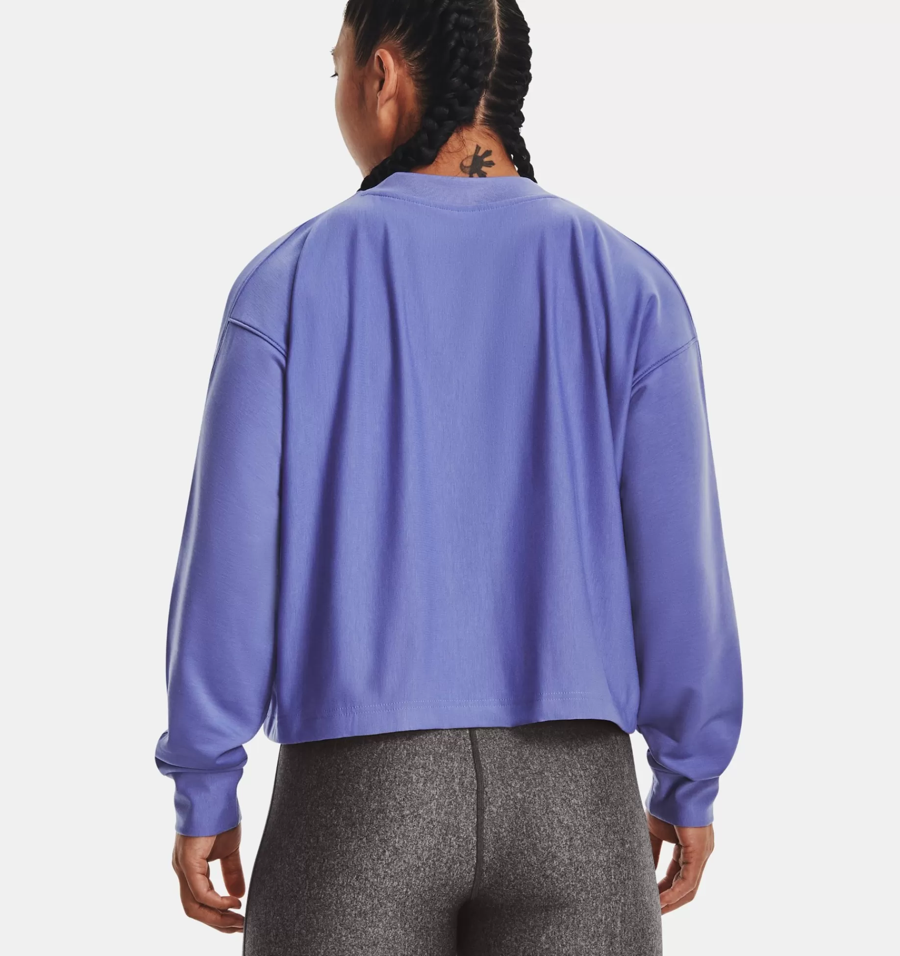 Femmes Under Armour Hauts<Haut A Col Ras Du Cou Oversize Uarival Terry Pour Femme
