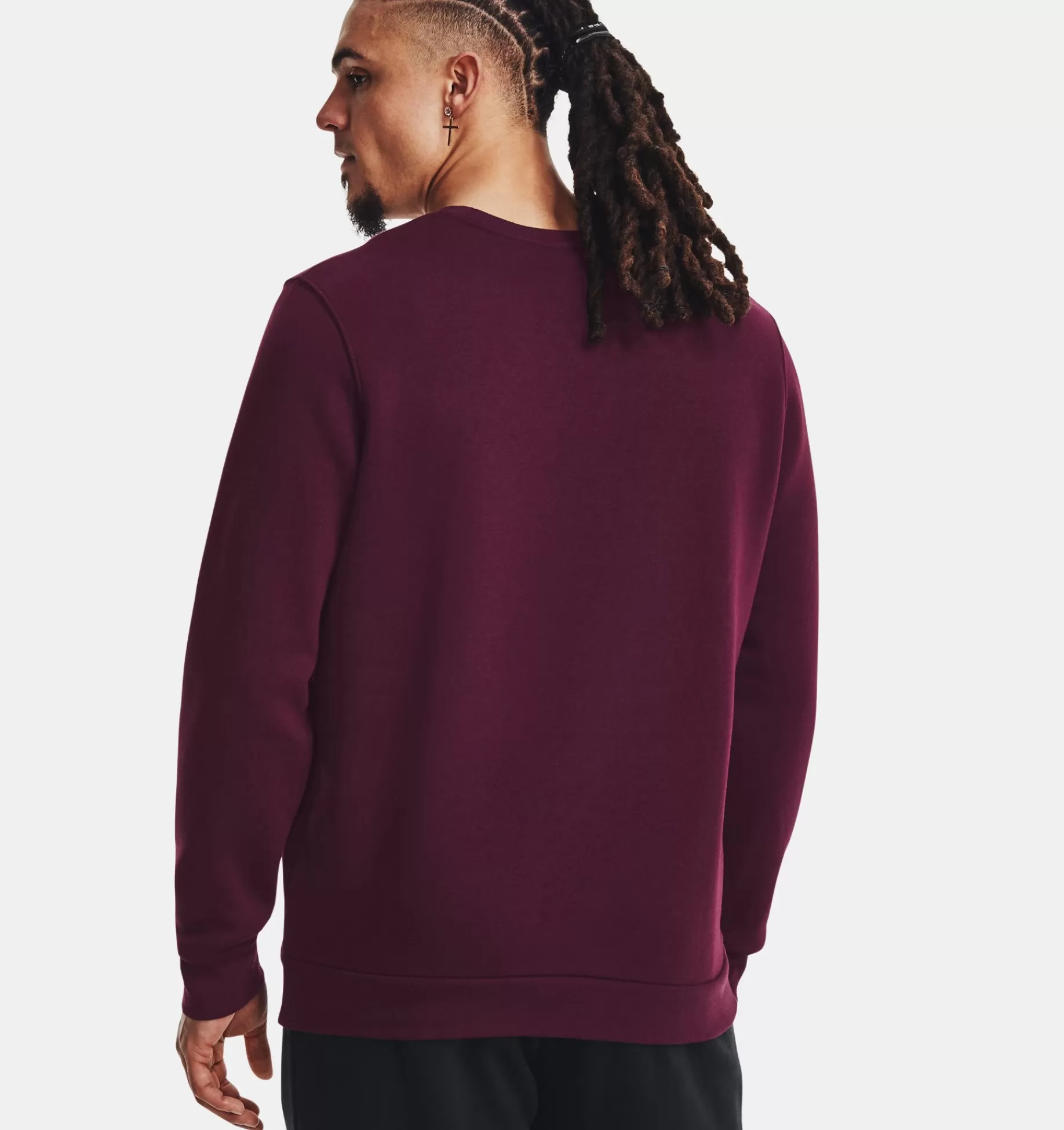 Hommes Under Armour Hauts<Haut A Col Ras Du Cou Ua Essential Fleece Pour Homme