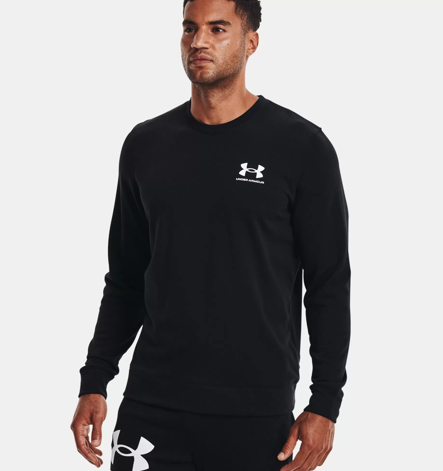 Hommes Under Armour Hauts<Haut A Col Ras Du Cou Ua Rival Terry Pour Homme