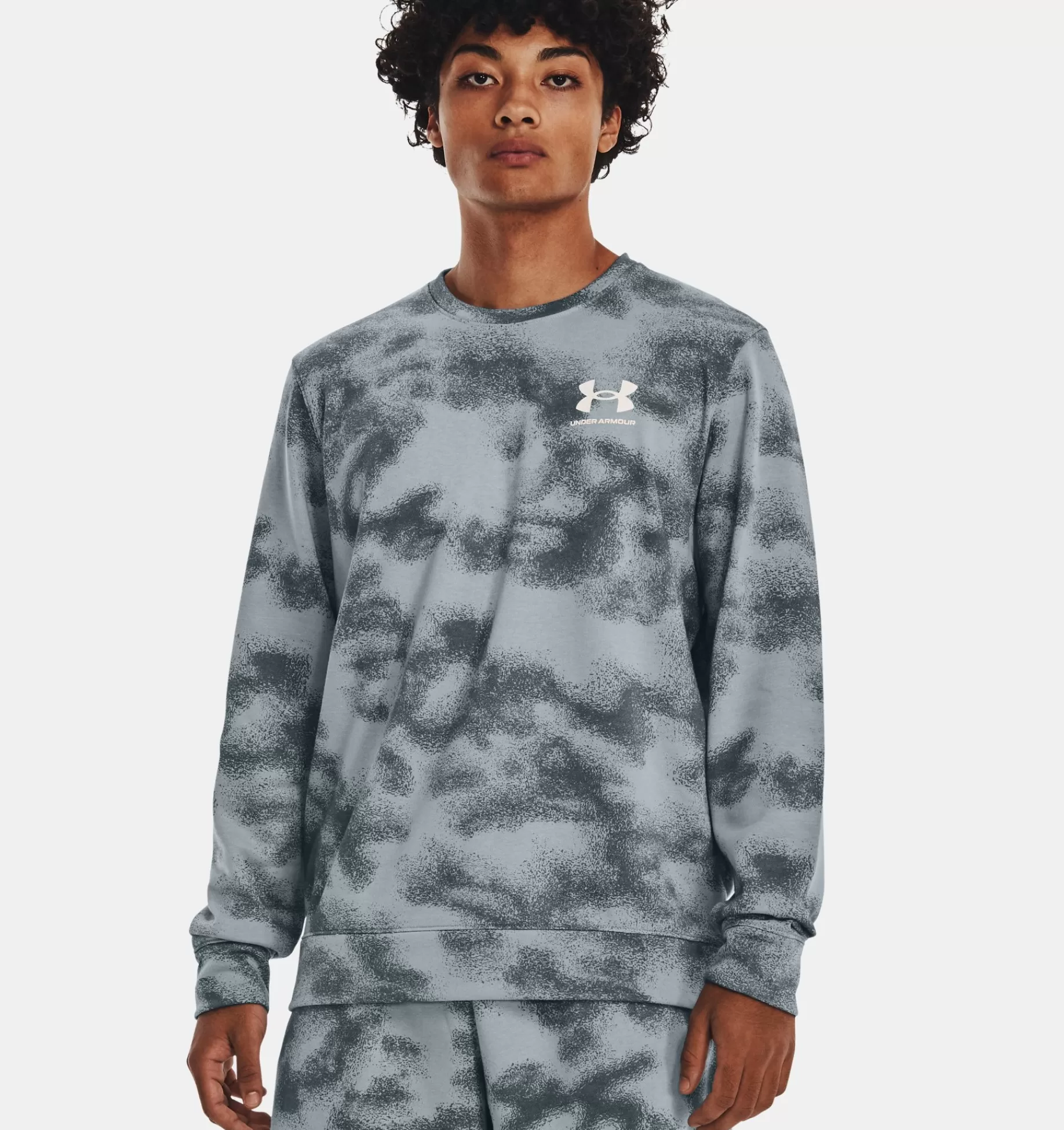 Hommes Under Armour Hauts<Haut A Col Ras Du Cou Ua Rival Terry Pour Homme