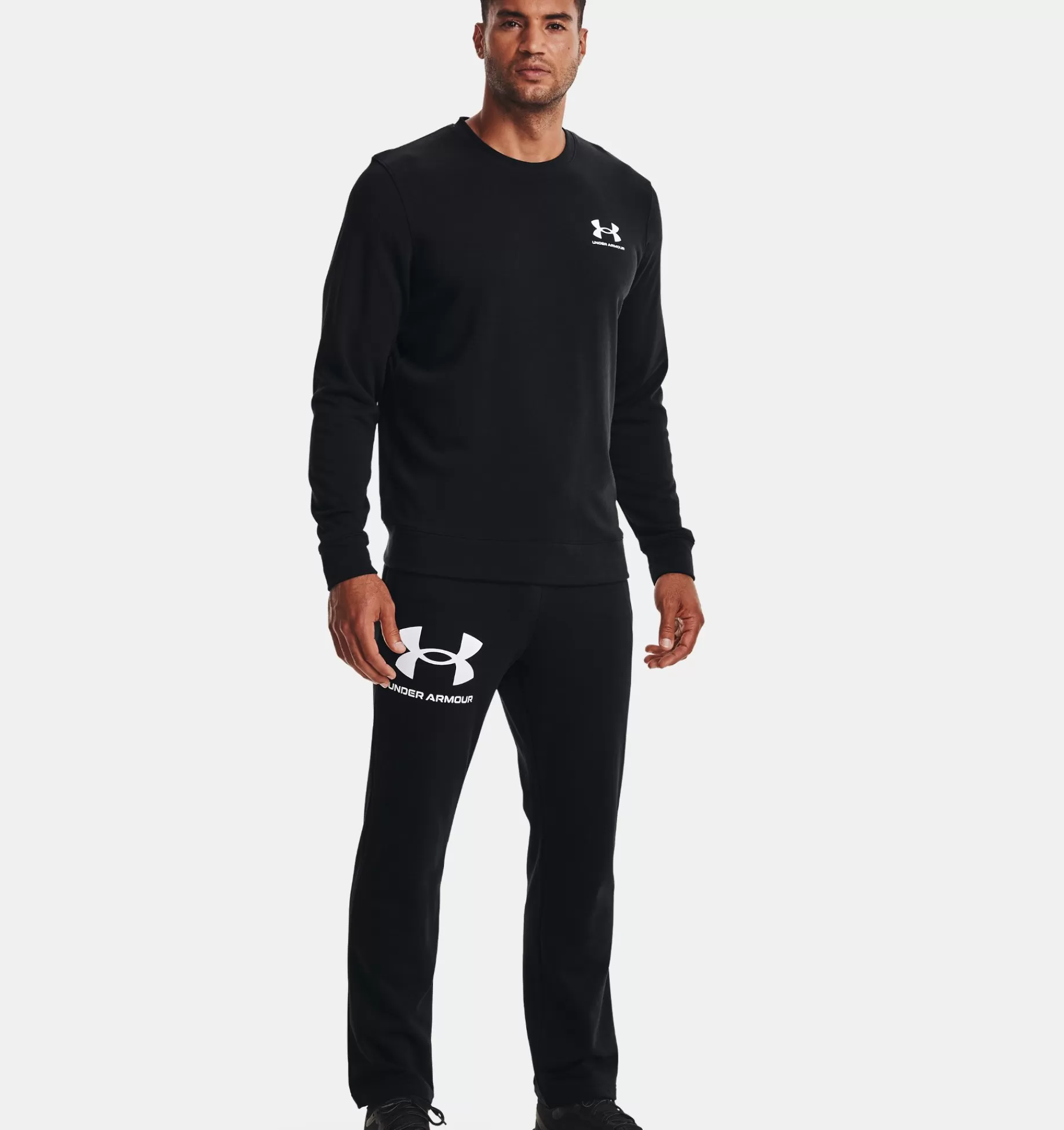 Hommes Under Armour Hauts<Haut A Col Ras Du Cou Ua Rival Terry Pour Homme