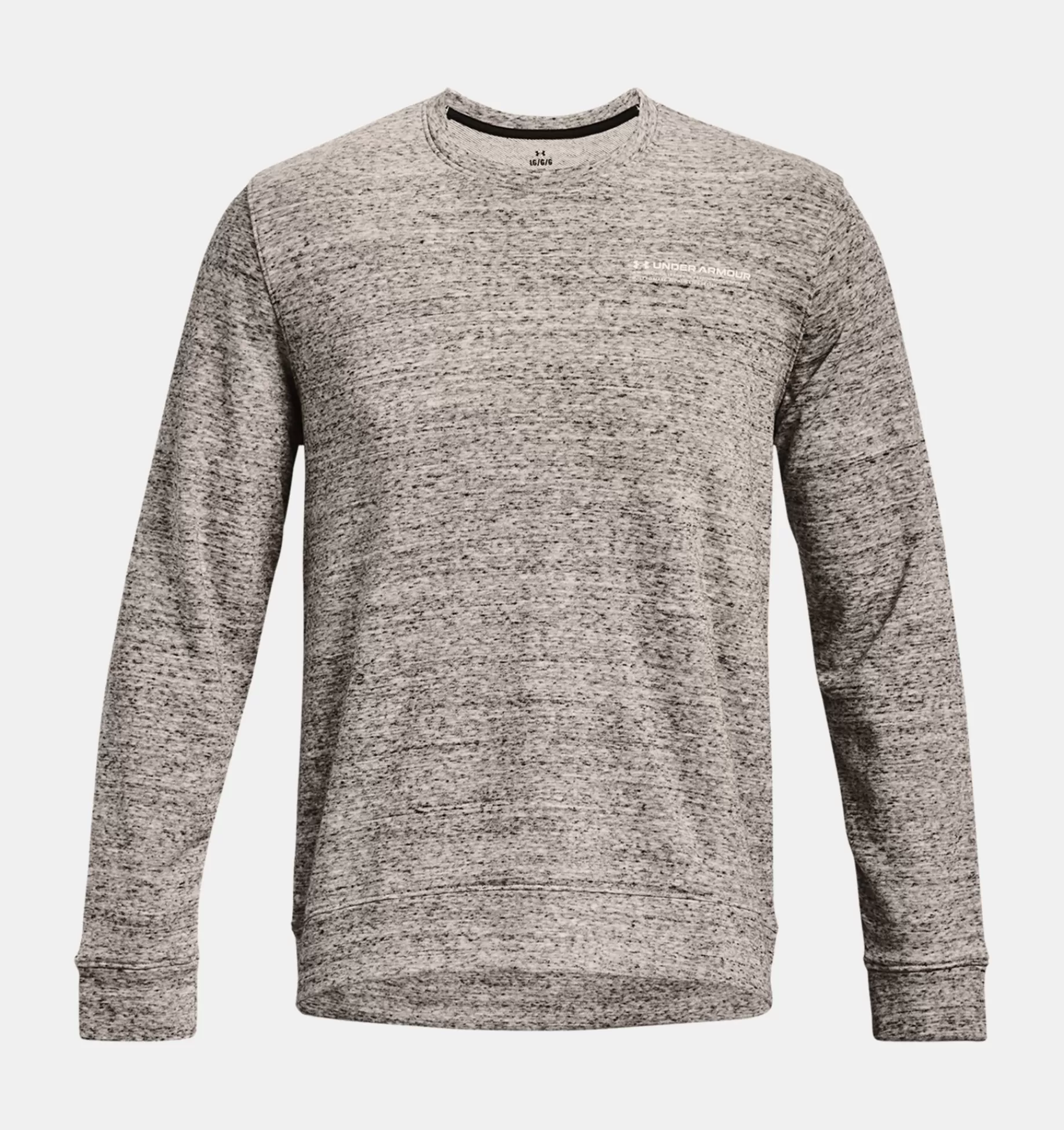 Hommes Under Armour Hauts<Haut A Col Ras Du Cou Uarival Terry Logo Pour Hommes