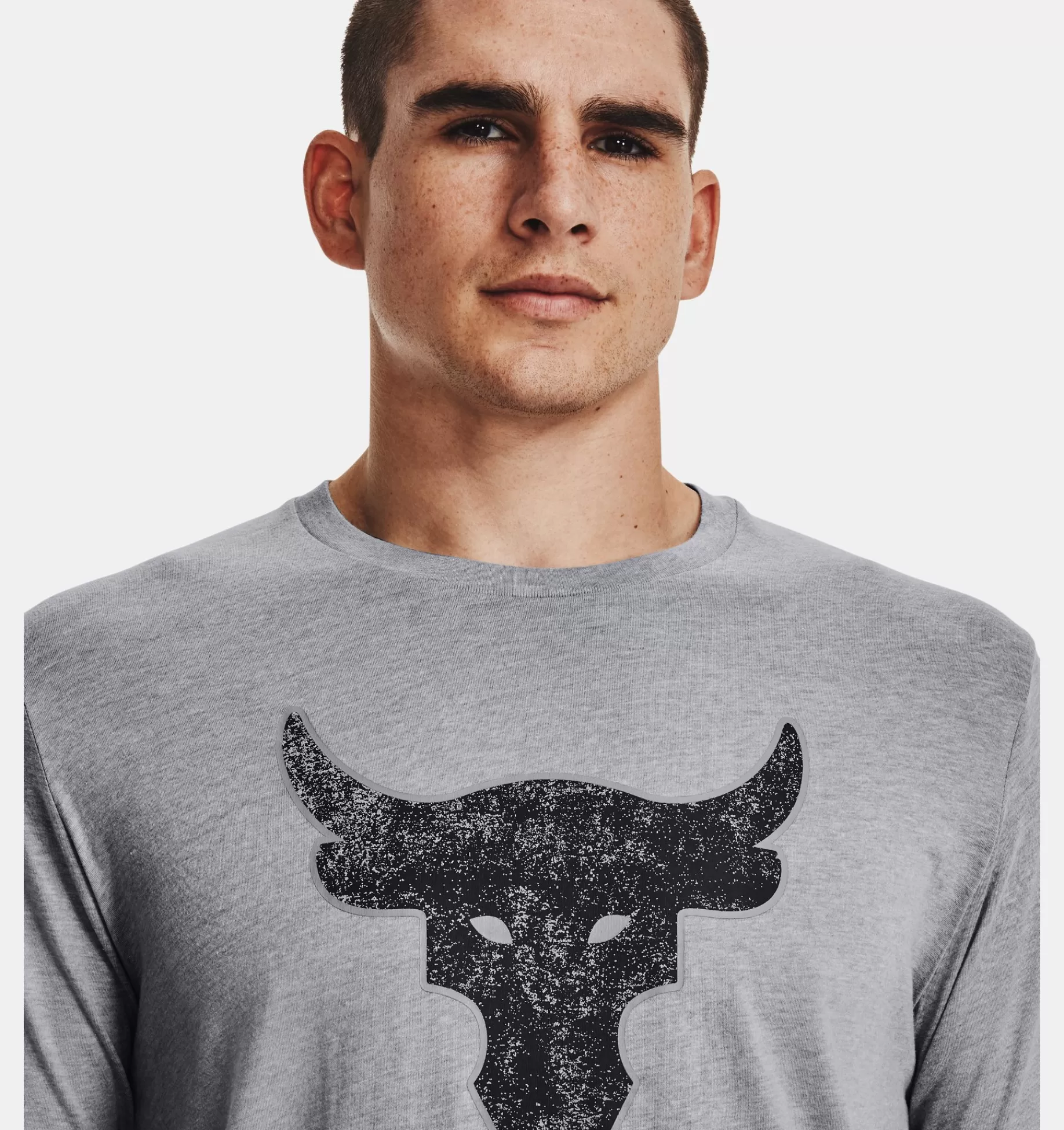Hommes Under Armour Hauts<Haut A Manches Courtes Project Rock Brahma Bull Pour Homme