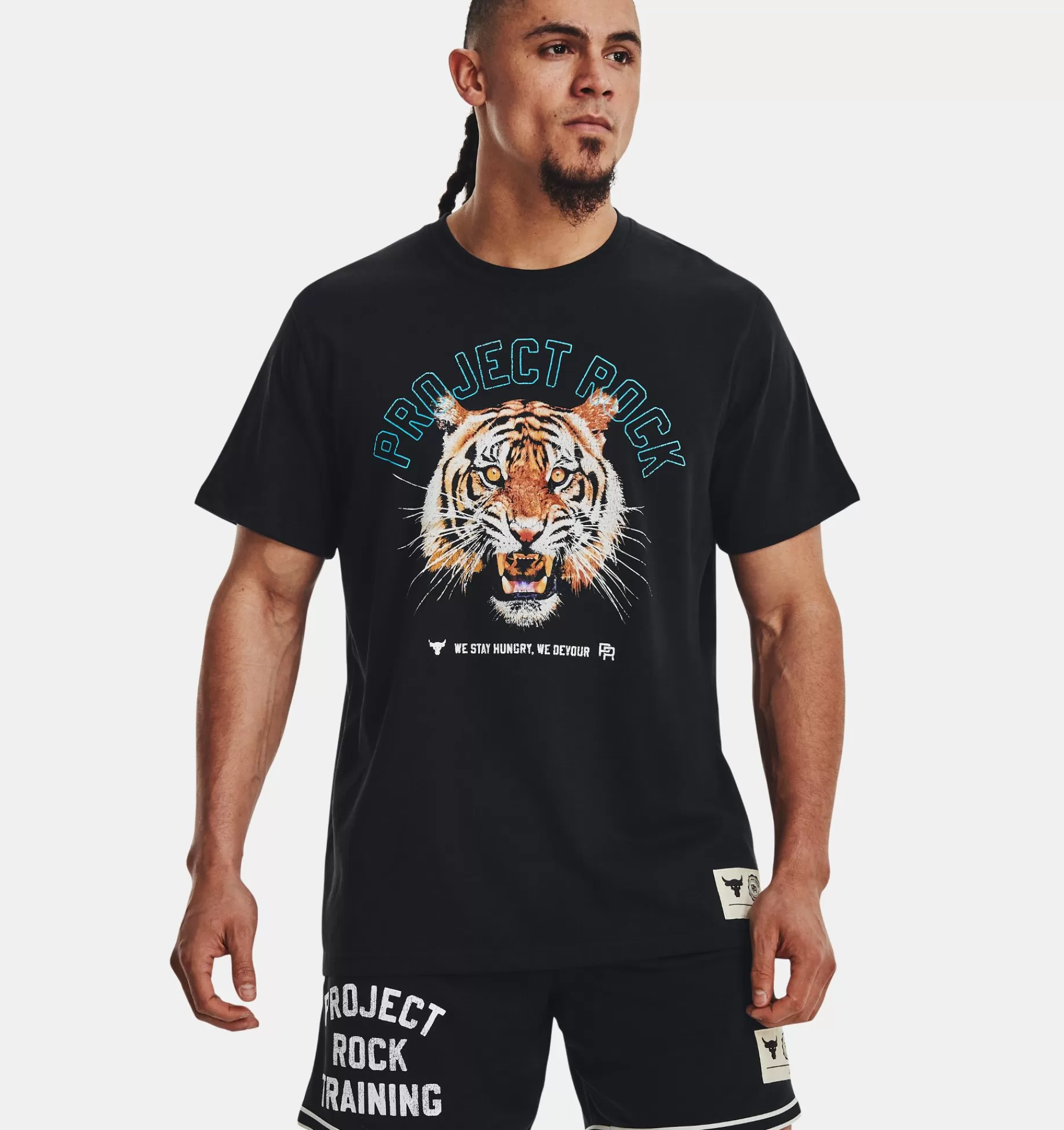 Hommes Under Armour Hauts<Haut A Manches Courtes Project Rock Champion Heavyweight Pour Homme