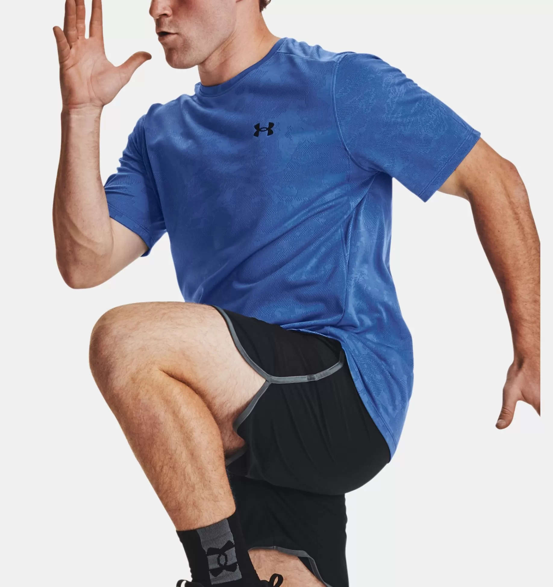 Hommes Under Armour Hauts<Haut A Manches Courtes Ua Tech™ Vent Jacquard Pour Homme