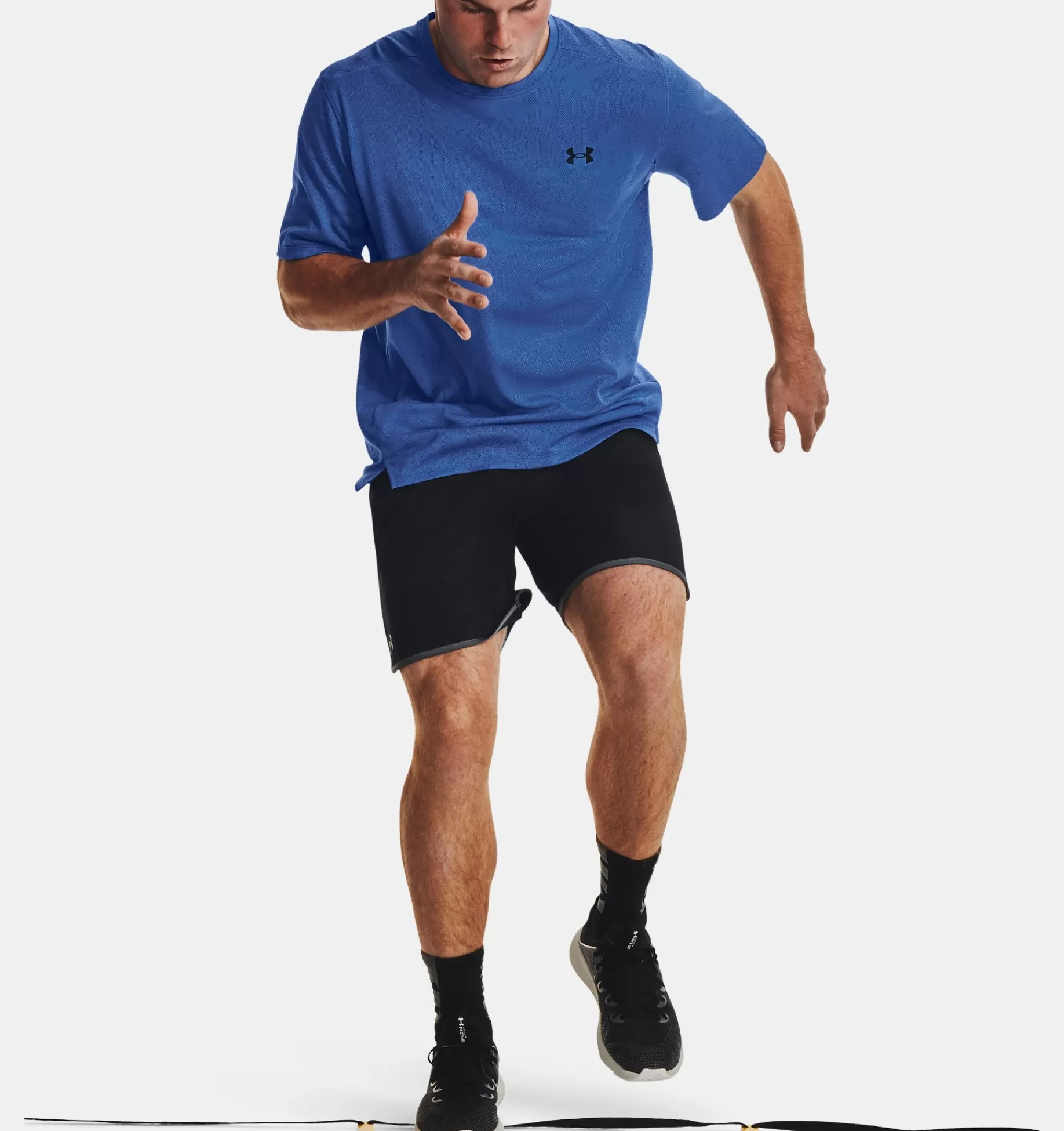 Hommes Under Armour Hauts<Haut A Manches Courtes Ua Tech™ Vent Jacquard Pour Homme