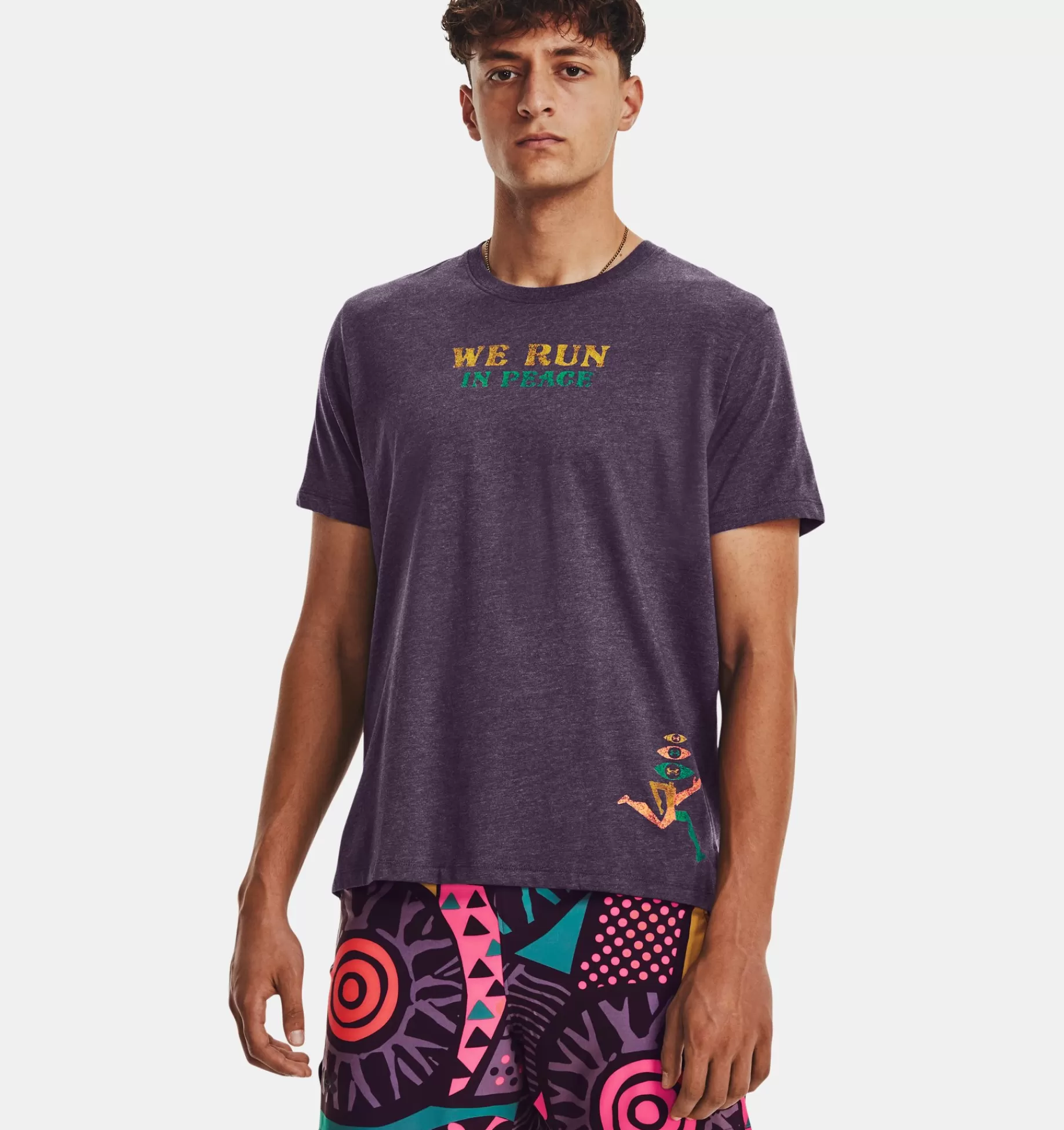 Hommes Under Armour Hauts<Haut A Manches Courtes Ua We Run In Peace Pour Homme
